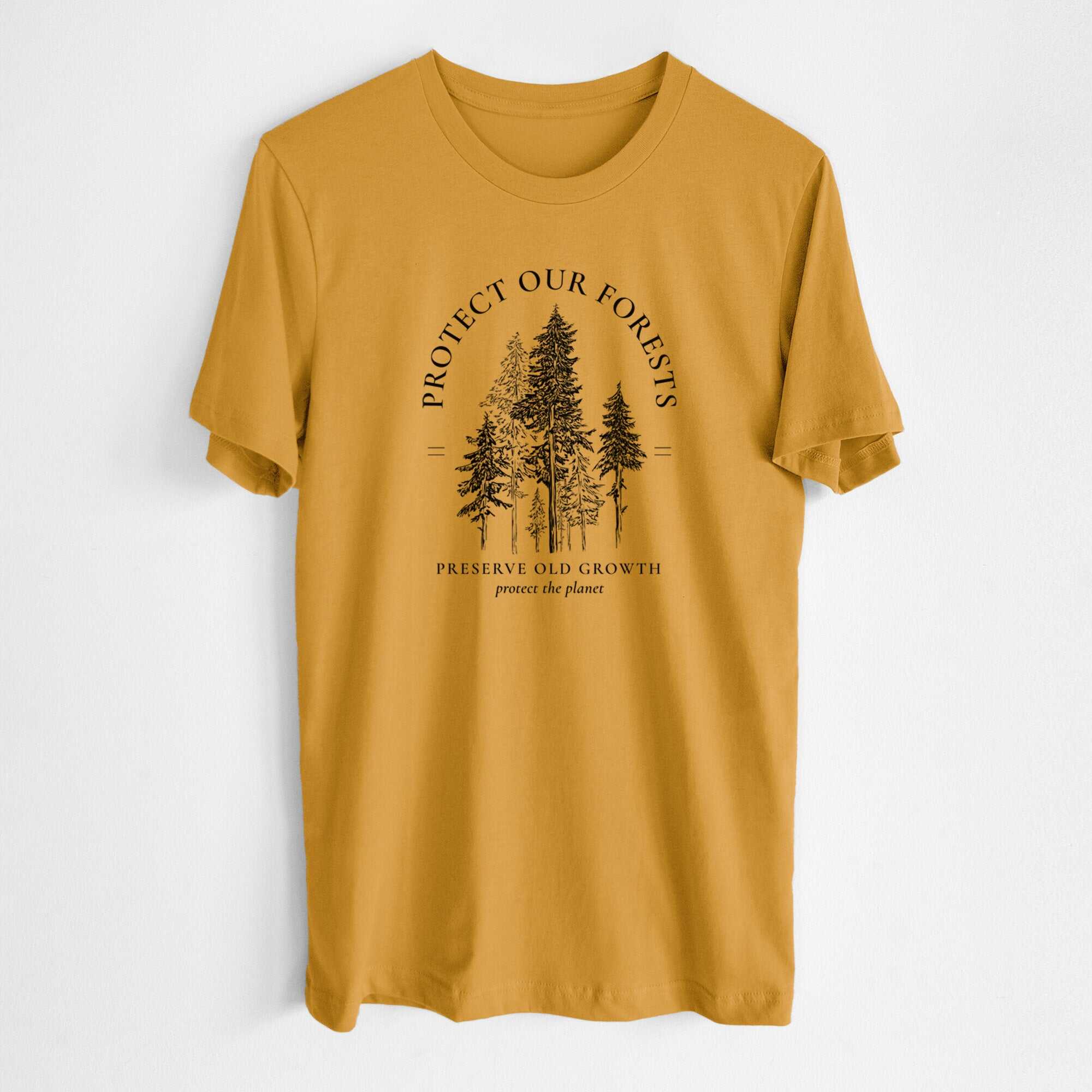 Protect our Forests - Preserve Old Growth - Lightweight 100% Cotton Unisex Crewneck
