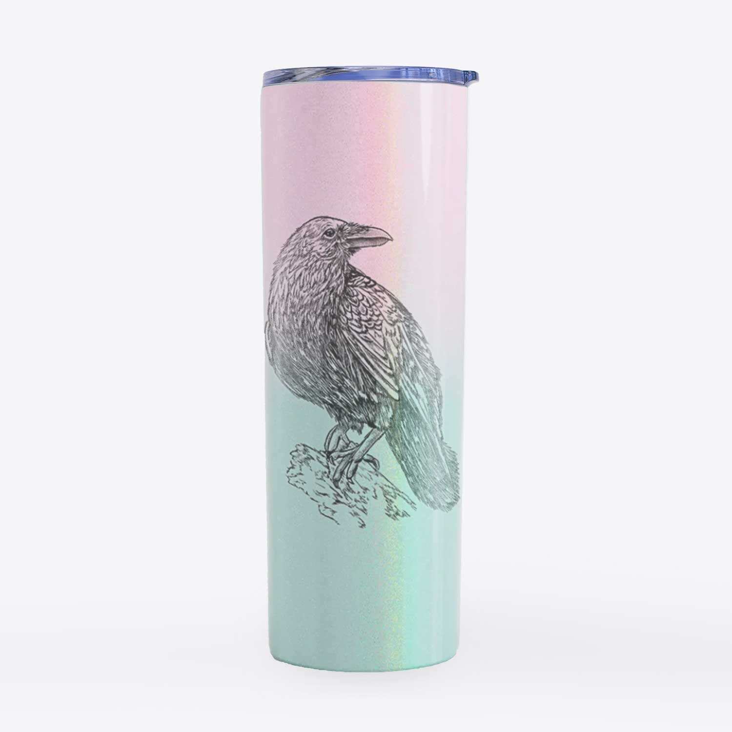 Common Raven - Corvus corax - 20oz Skinny Tumbler