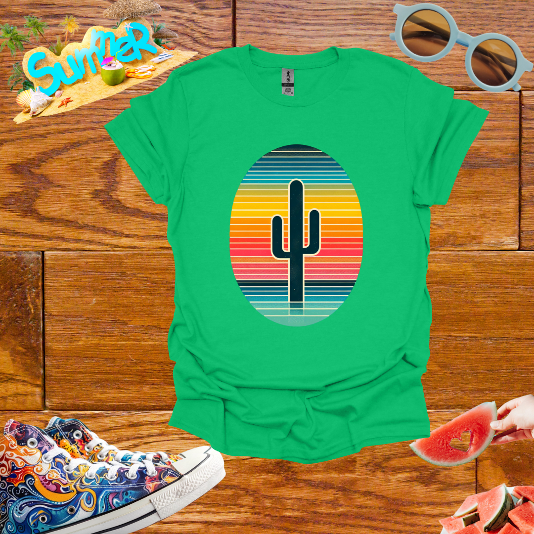 ZCKBDColorful Cactus T-Shirt