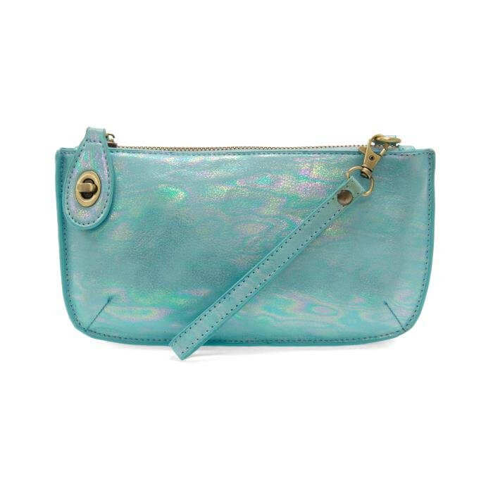 Holographic Mini Wristlet Crossbody Purse Clutch