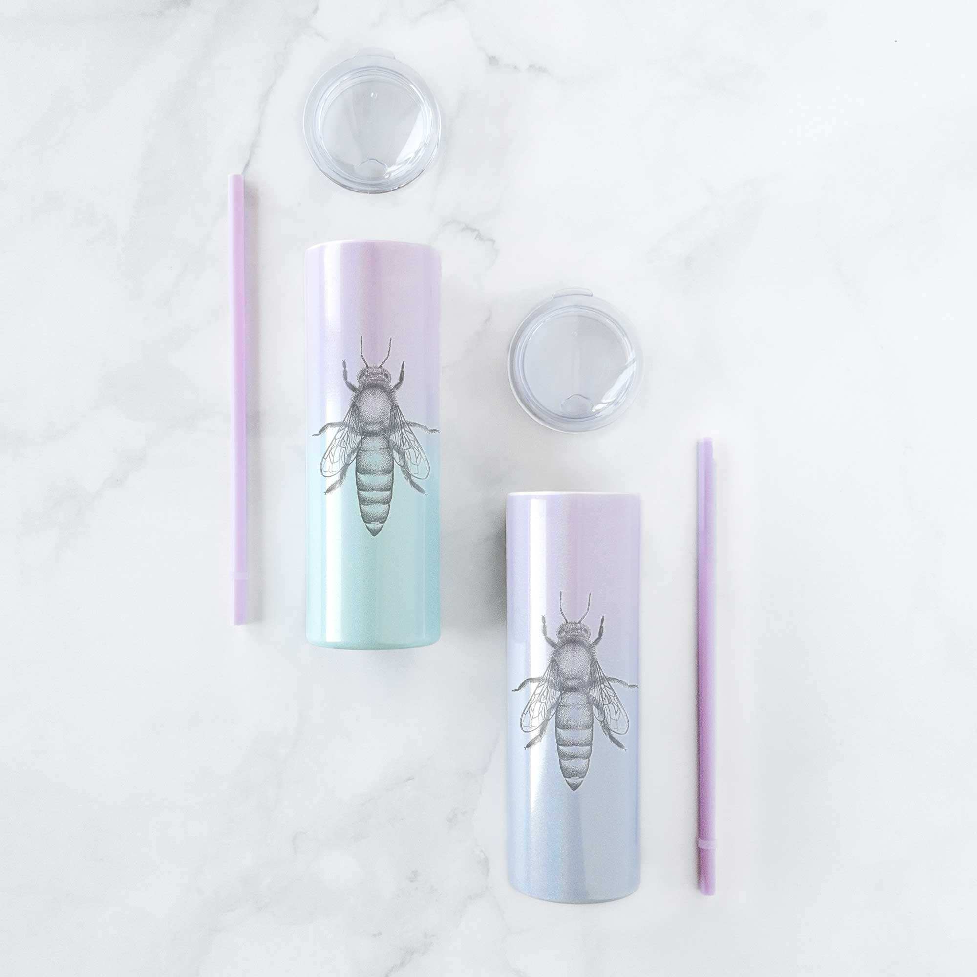 Queen Bee Apis Mellifera - 20oz Skinny Tumbler