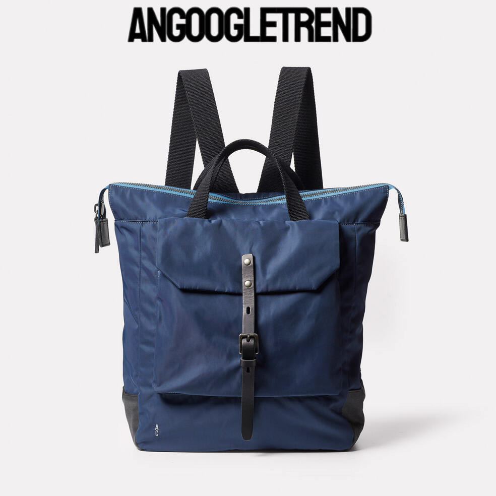 Frances Backpack in Marine Twill