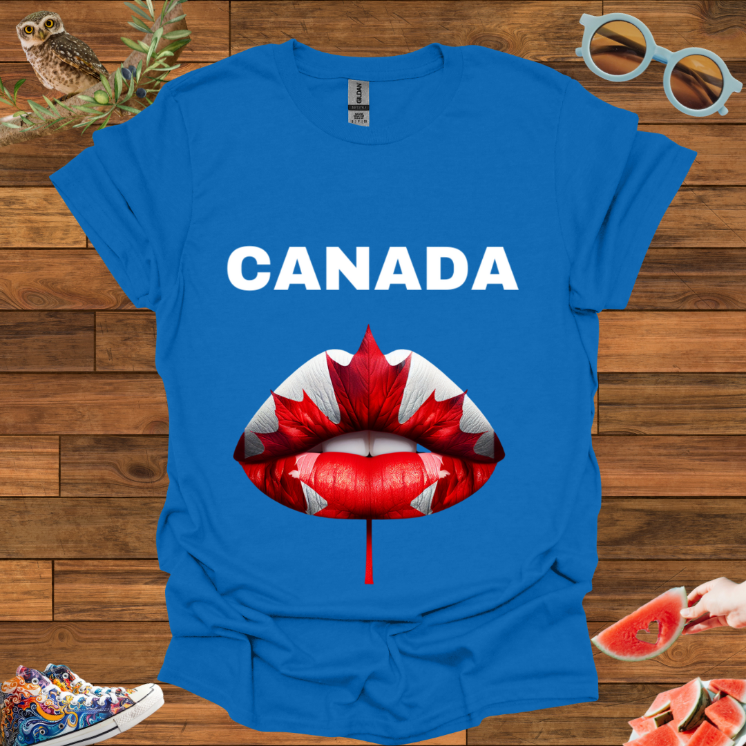 ZCKBDCanada lip T-Shirt