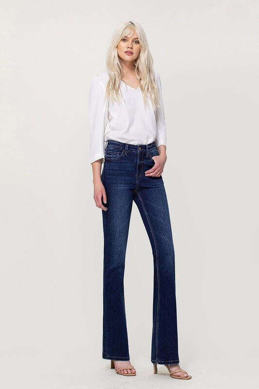 Vervet by Flying Monkey Little Sunshine Bella Slim Bootcut Jeans