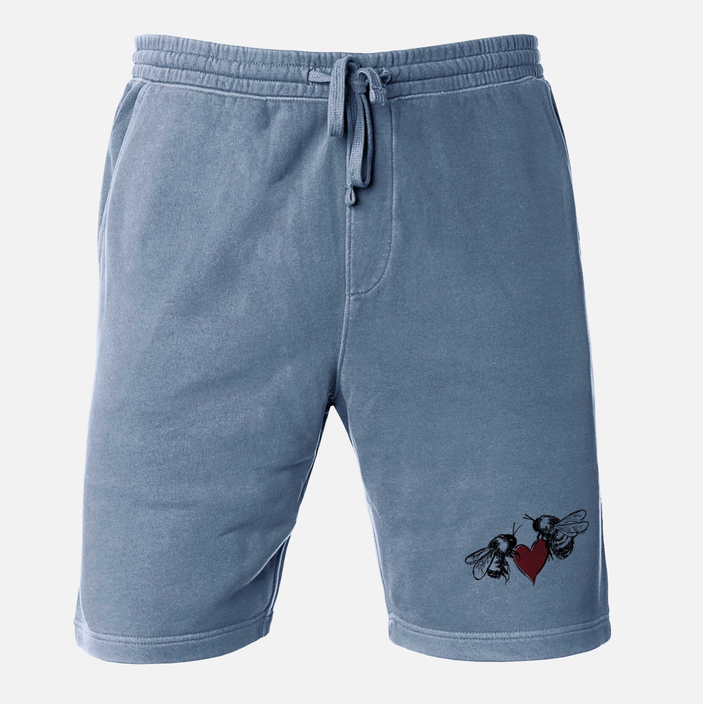 Love Bees - Unisex Pigment Dyed Shorts