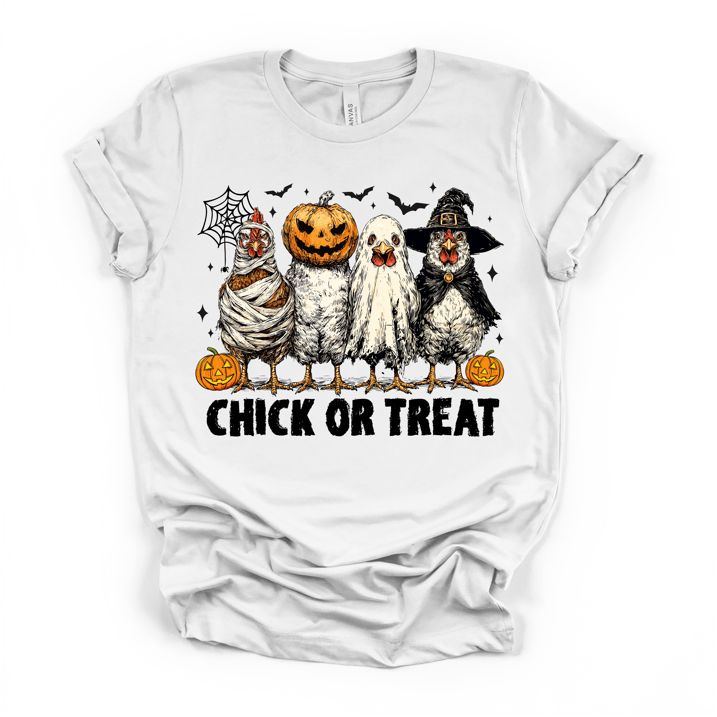 Chick Or Treat Halloween T Shirt