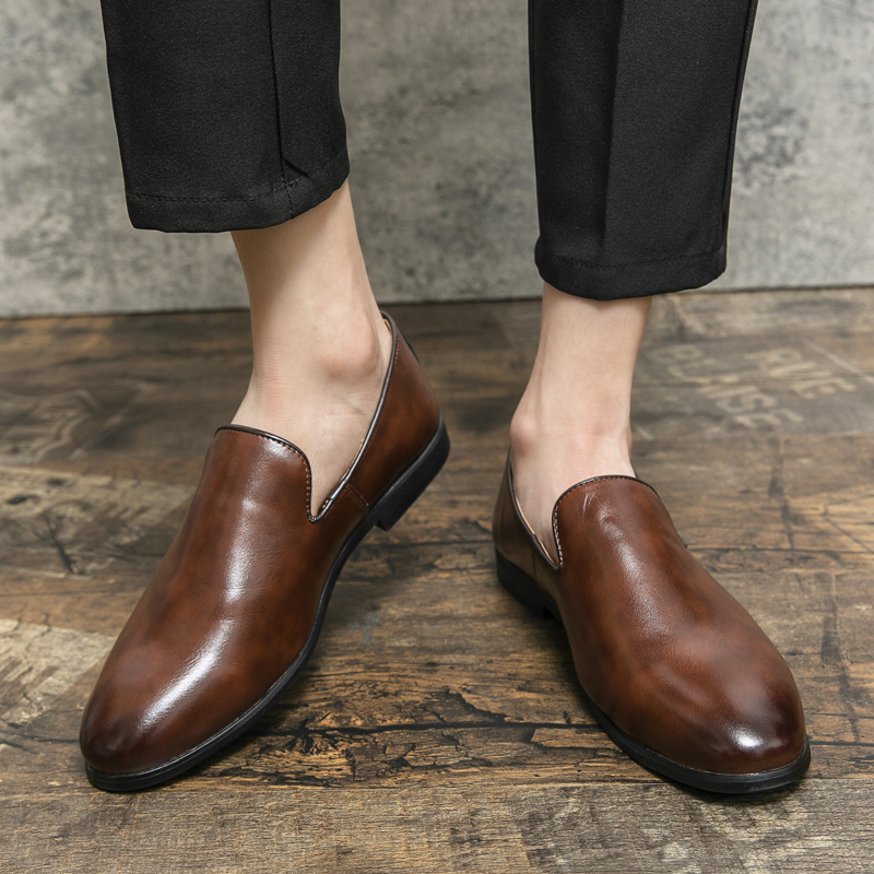 Men's Loafers Leather Shoes