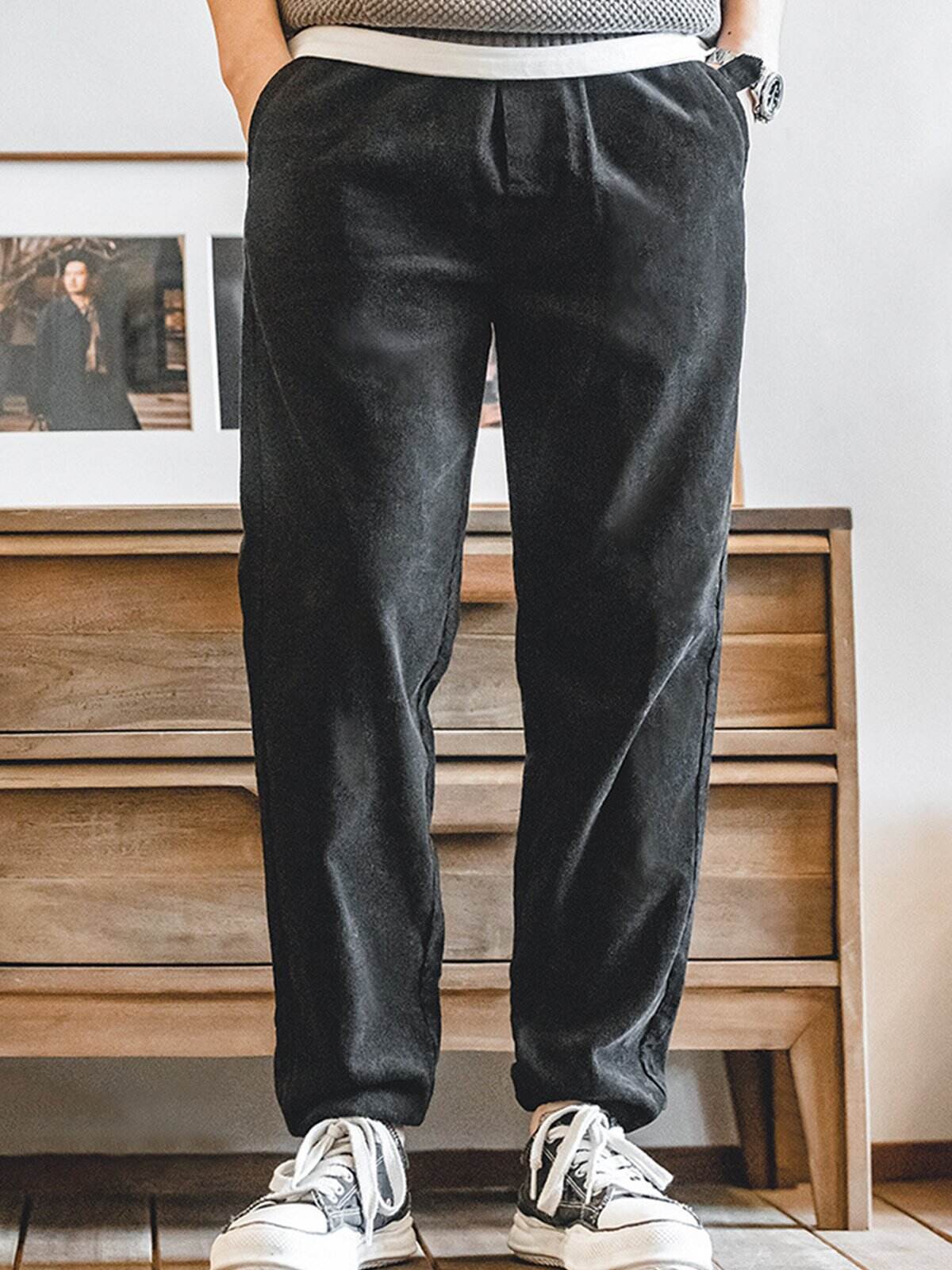 M's Corduroy Relaxed Fit Straight Pants