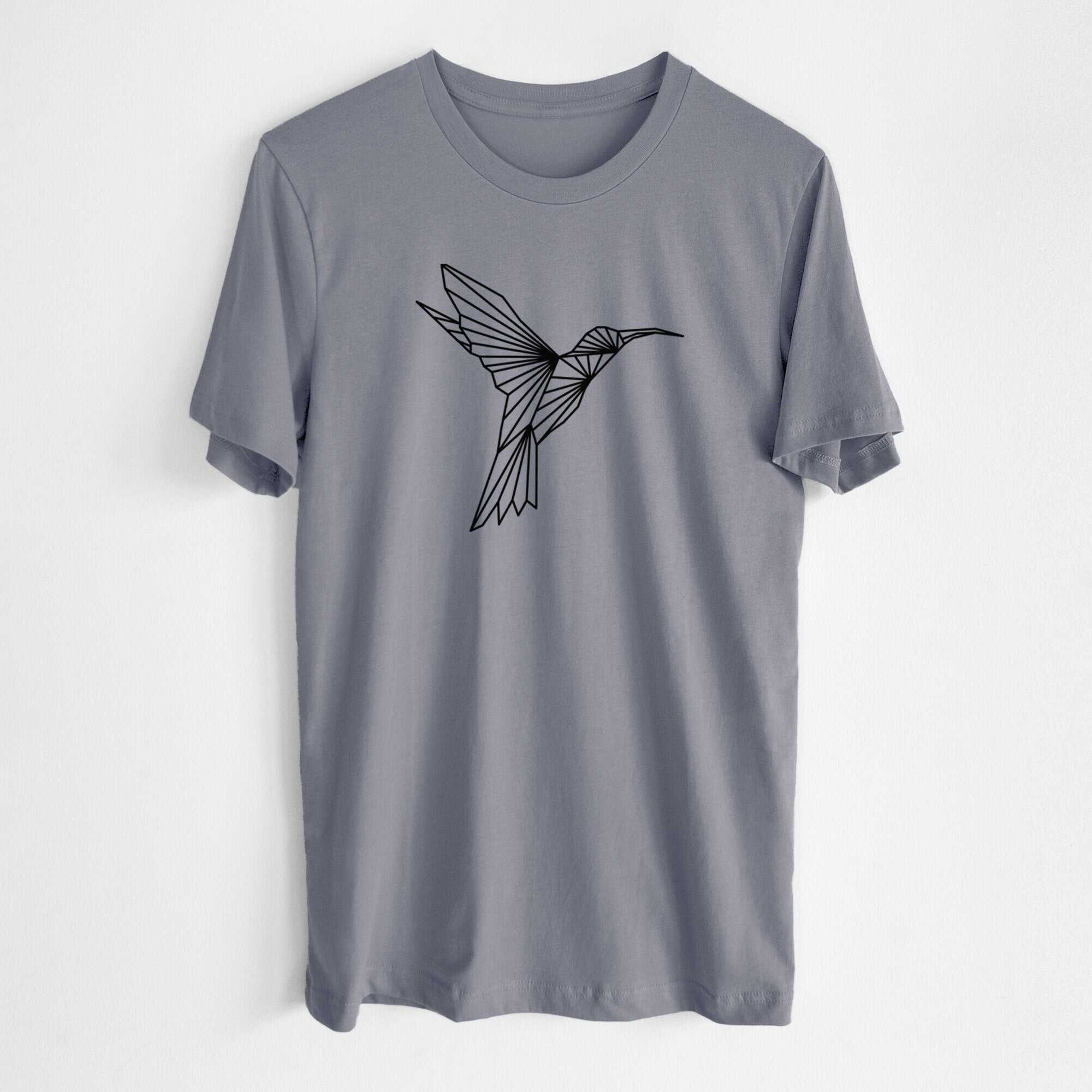 Geometric Hummingbird - Lightweight 100% Cotton Unisex Crewneck