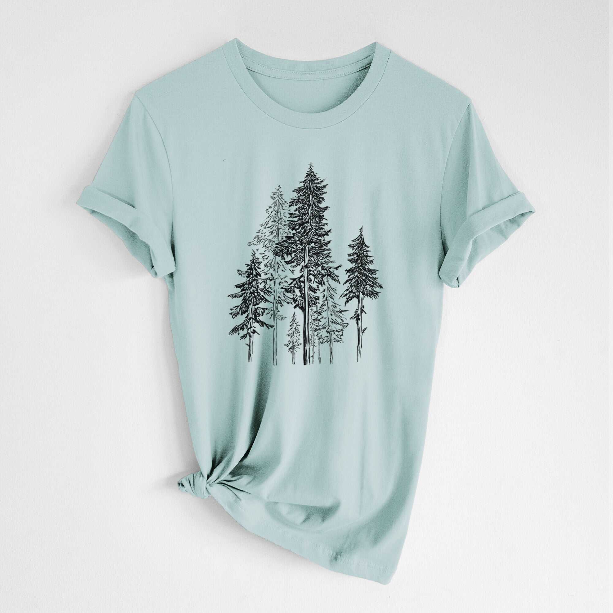 Hemlock Forest - Lightweight 100% Cotton Unisex Crewneck