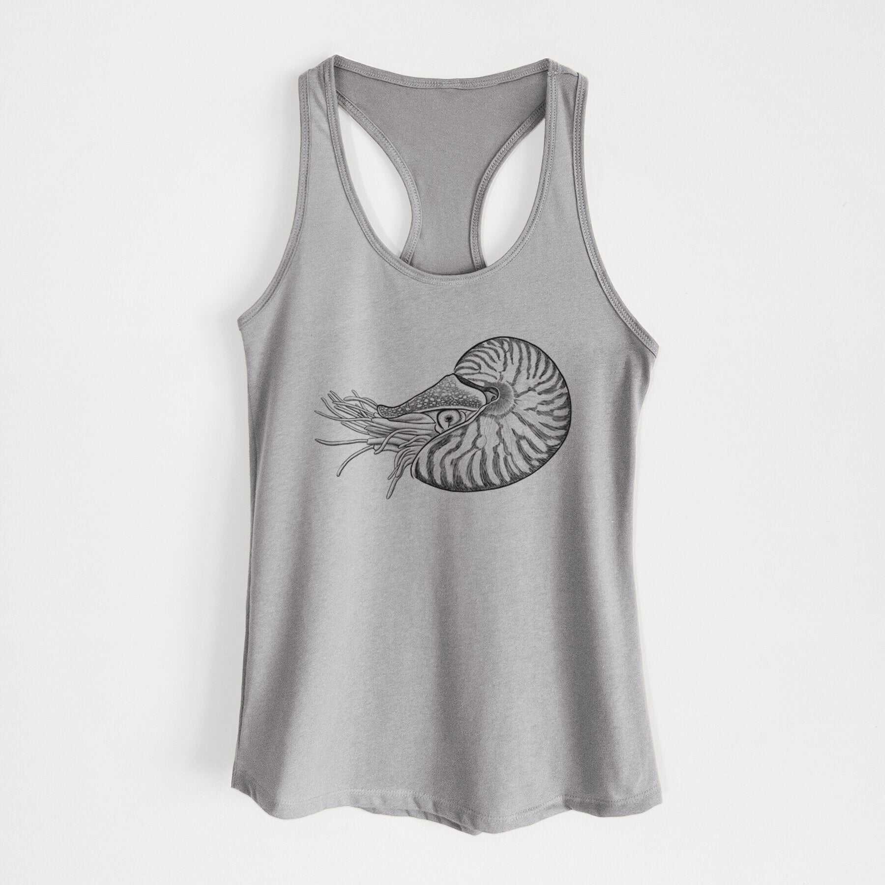 Palau Nautilus - Nautilus belauensis - Women's Racerback Tanktop