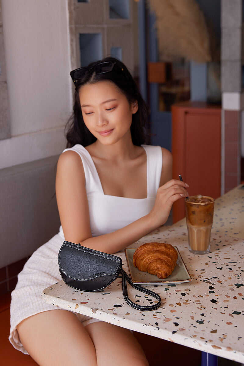 Clair Mini Wallet in Midnight