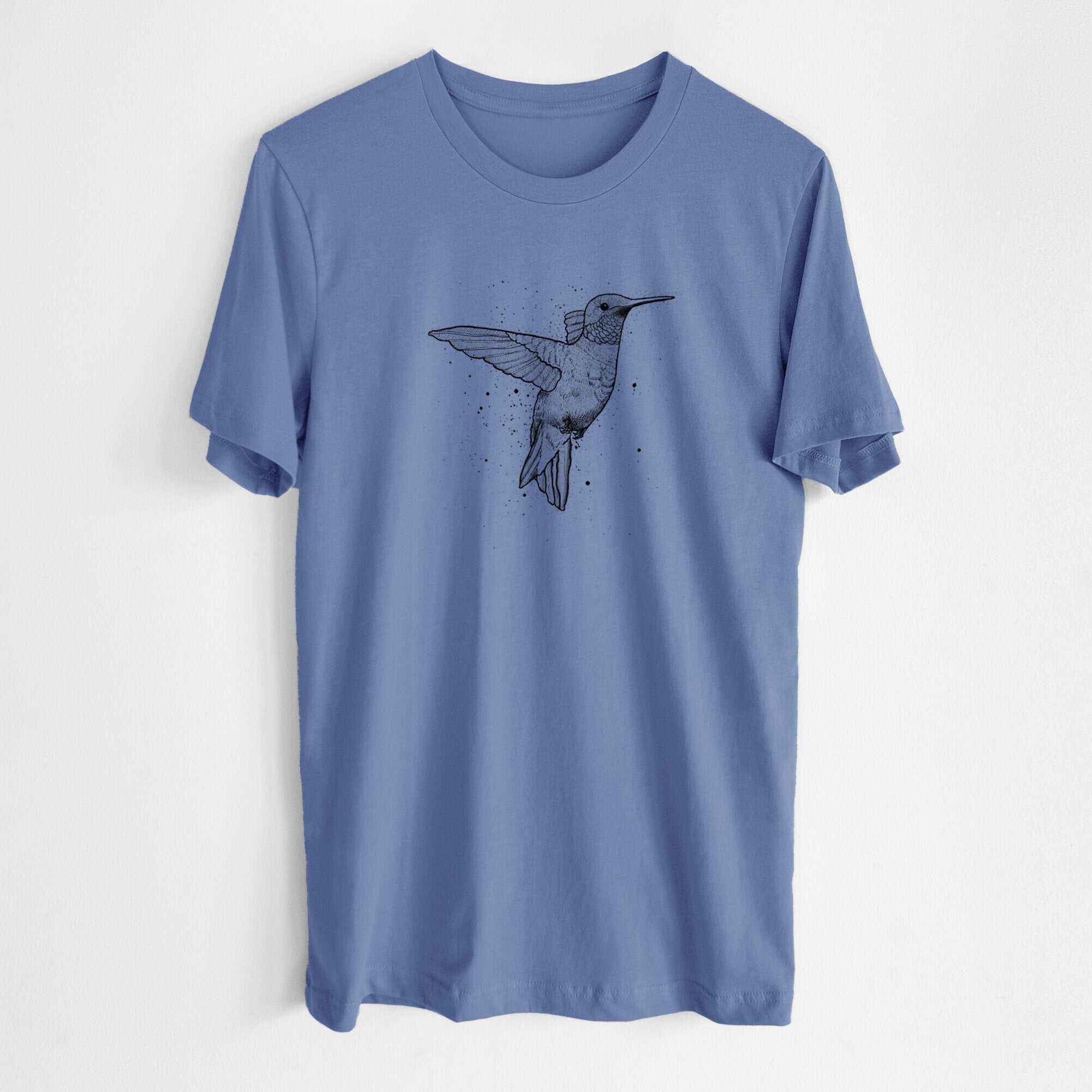 Archilochus Colubris - Ruby-throated Hummingbird - Lightweight 100% Cotton Unisex Crewneck