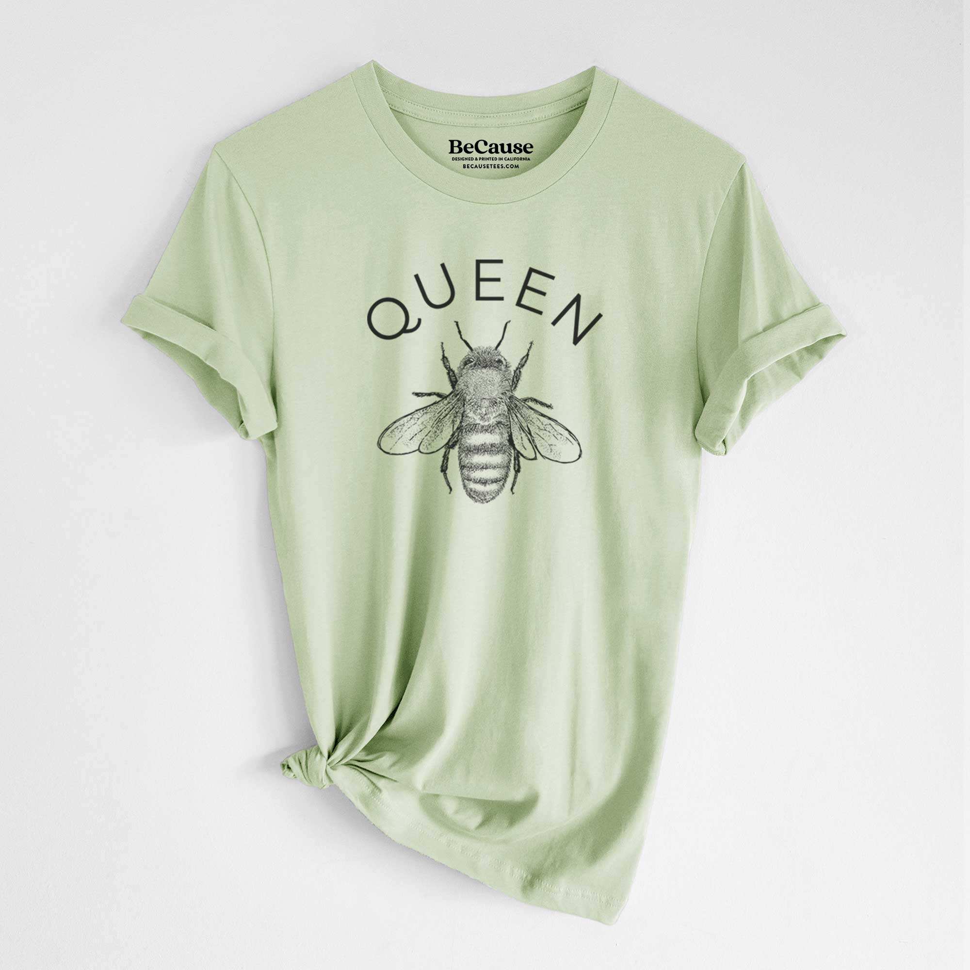 Queen Bee - Lightweight 100% Cotton Unisex Crewneck