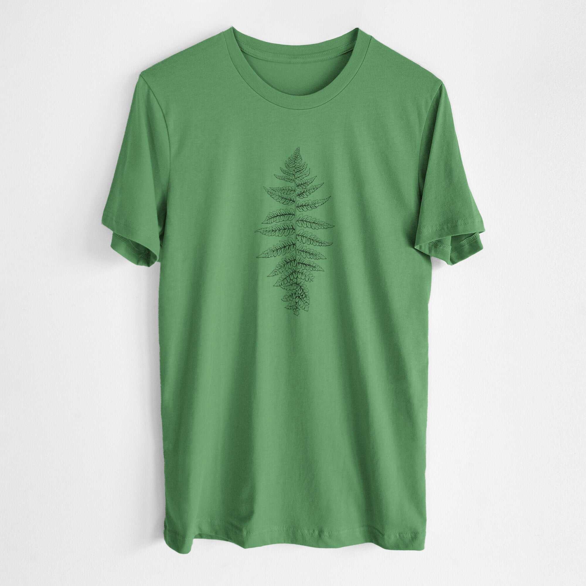 Athyrium filix femina - Lady Fern - Lightweight 100% Cotton Unisex Crewneck