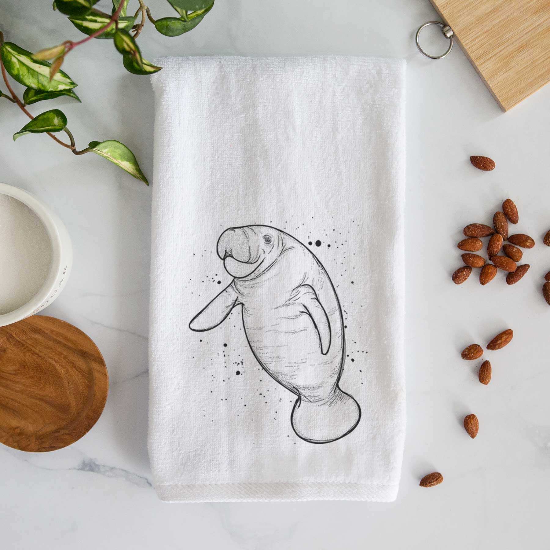 Manatee Premium Decorative Hand Towel