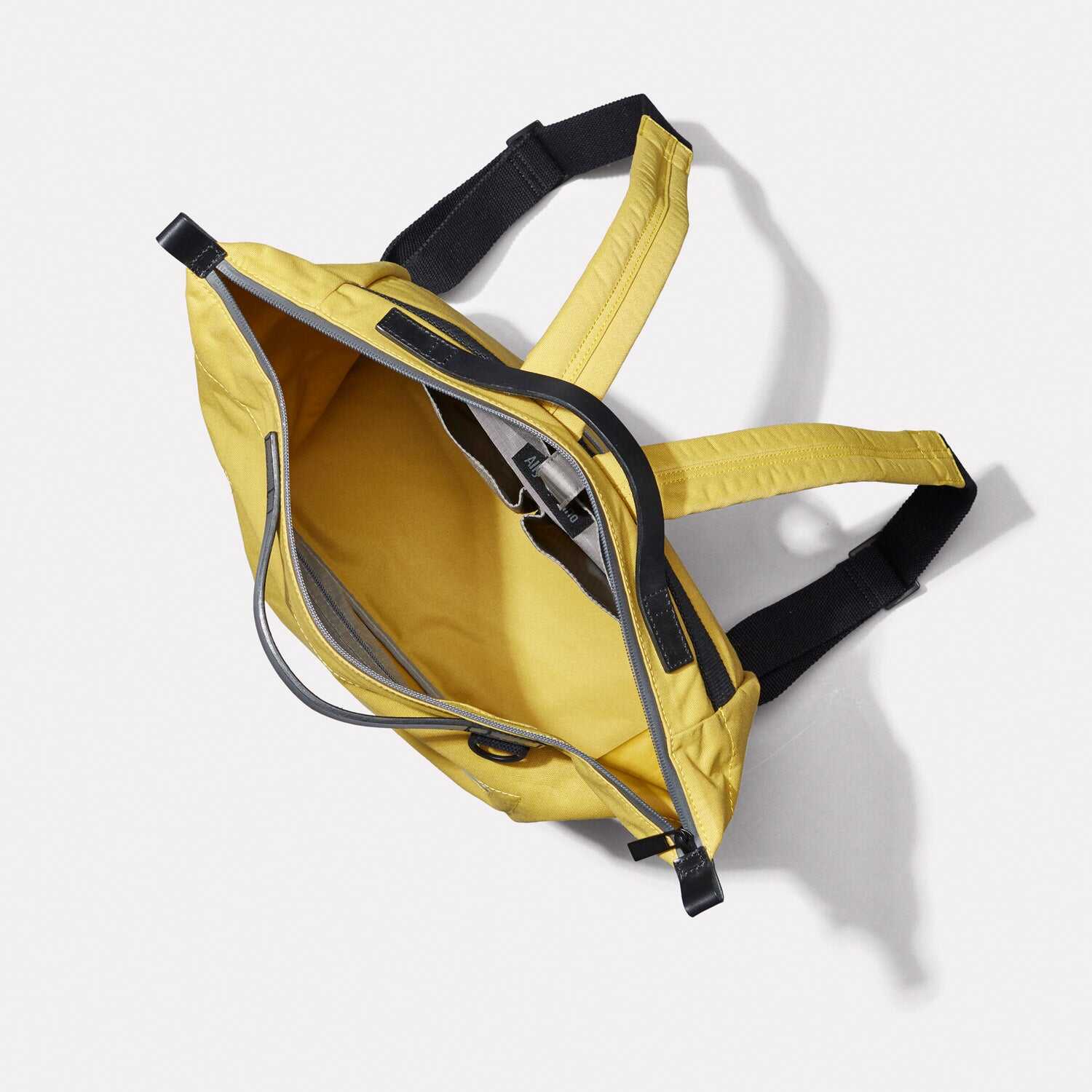 Hoy Travel Cycle Recycled Backpack in Lemon