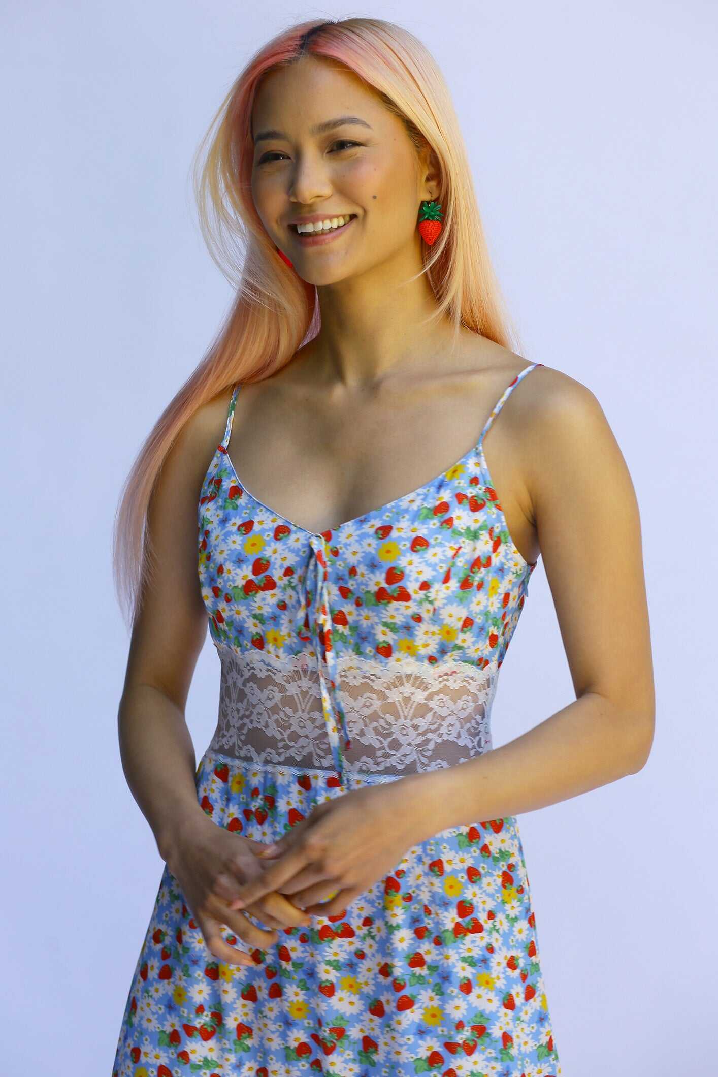 Chrissy Lace Slip Dress