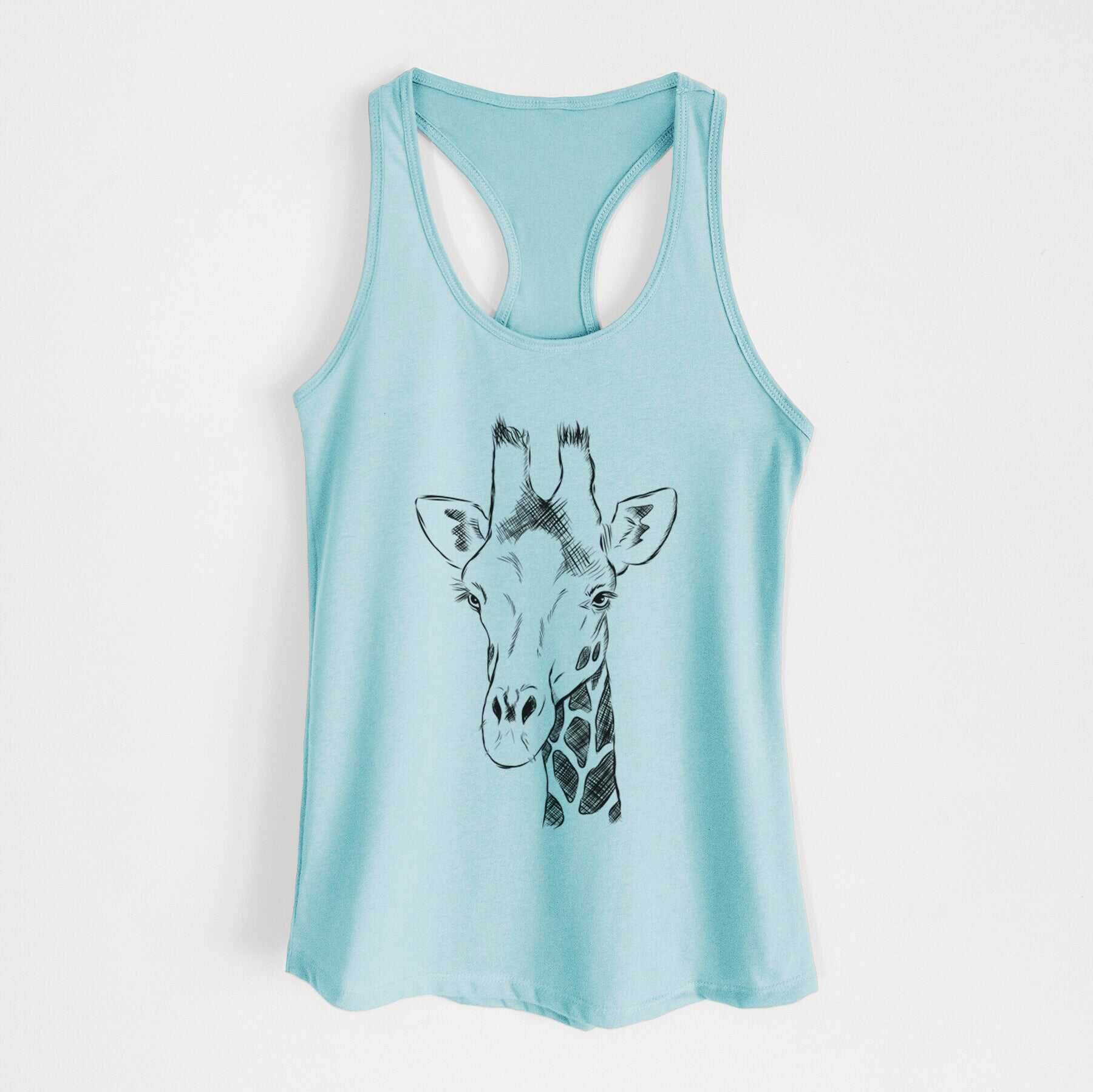 Southern Giraffe - Giraffa giraffa - Women's Racerback Tanktop