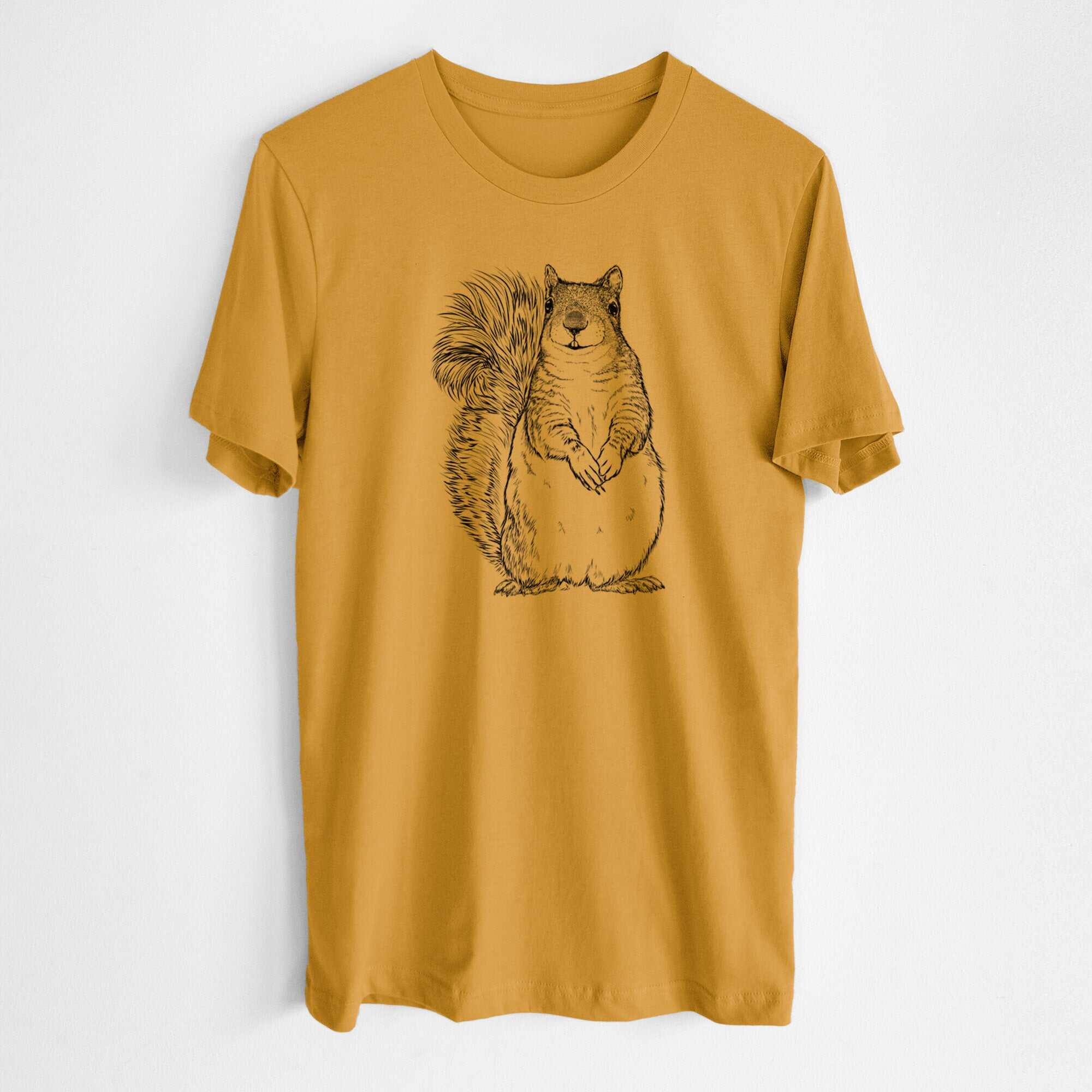 Western Grey Squirrel - Sciurus griseus - Lightweight 100% Cotton Unisex Crewneck