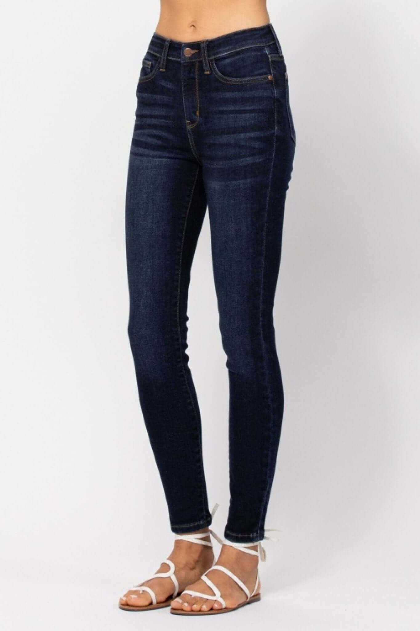 Judy Blue Jeans Classic Dark Wash High Rise Skinny