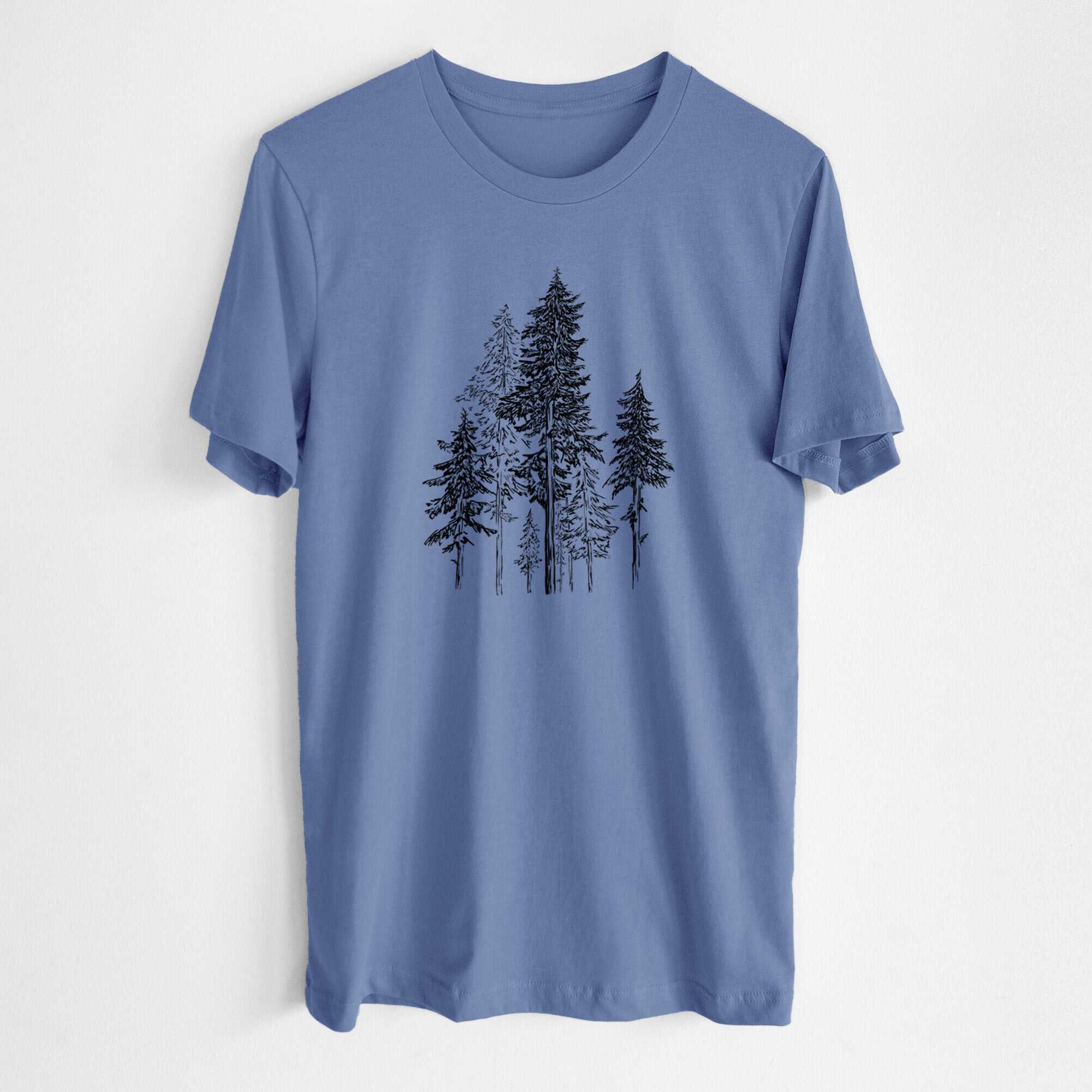 Hemlock Forest - Lightweight 100% Cotton Unisex Crewneck