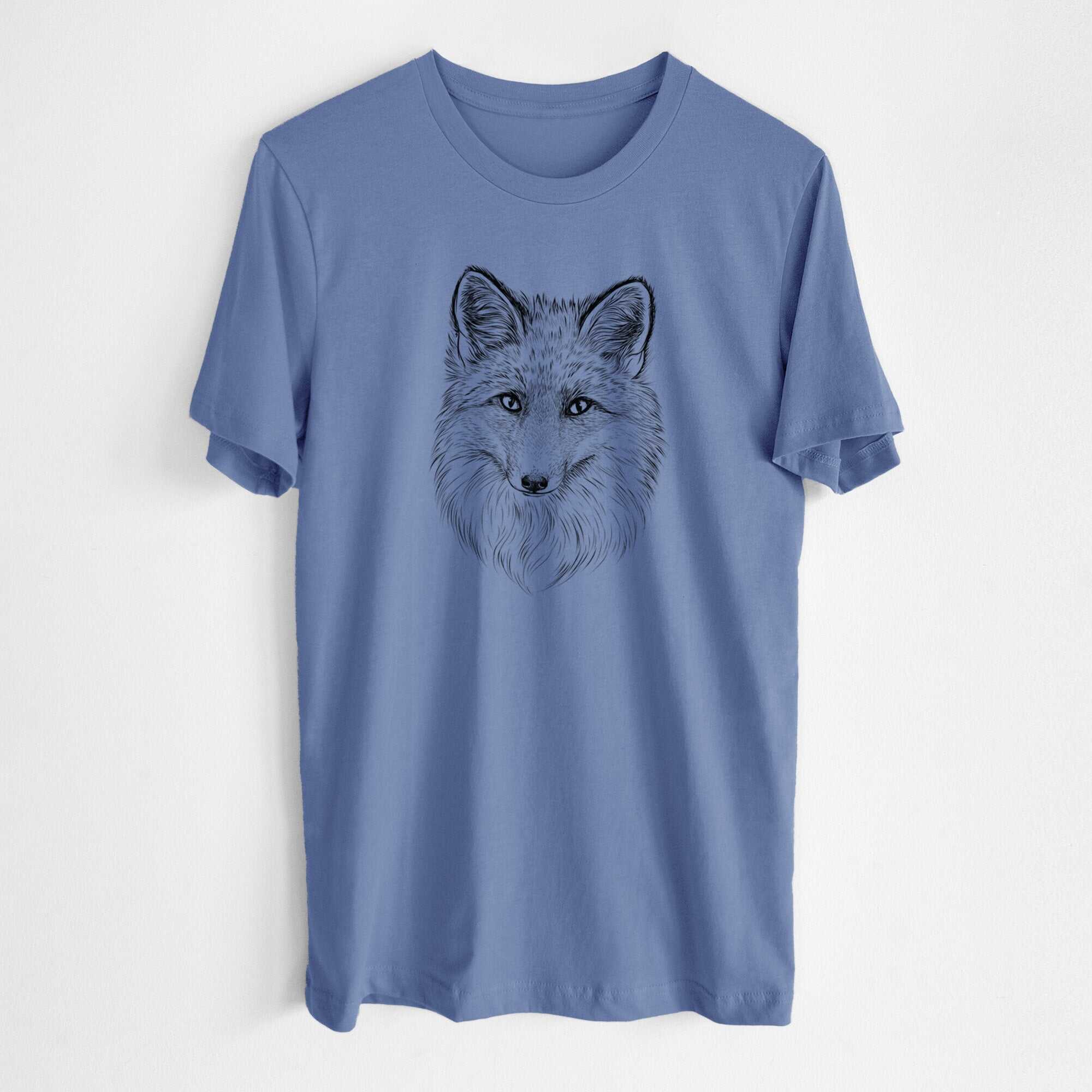 Red Fox - Vulpes vulpes - Lightweight 100% Cotton Unisex Crewneck