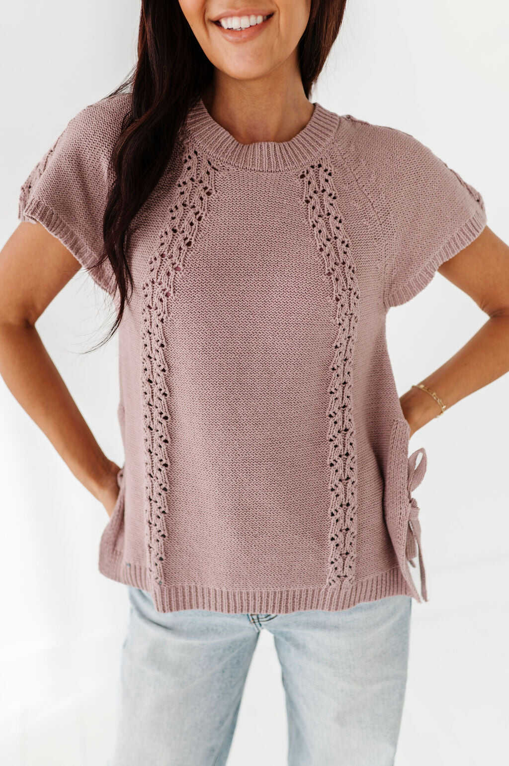 Devin Side Tie Top - Size Small Left