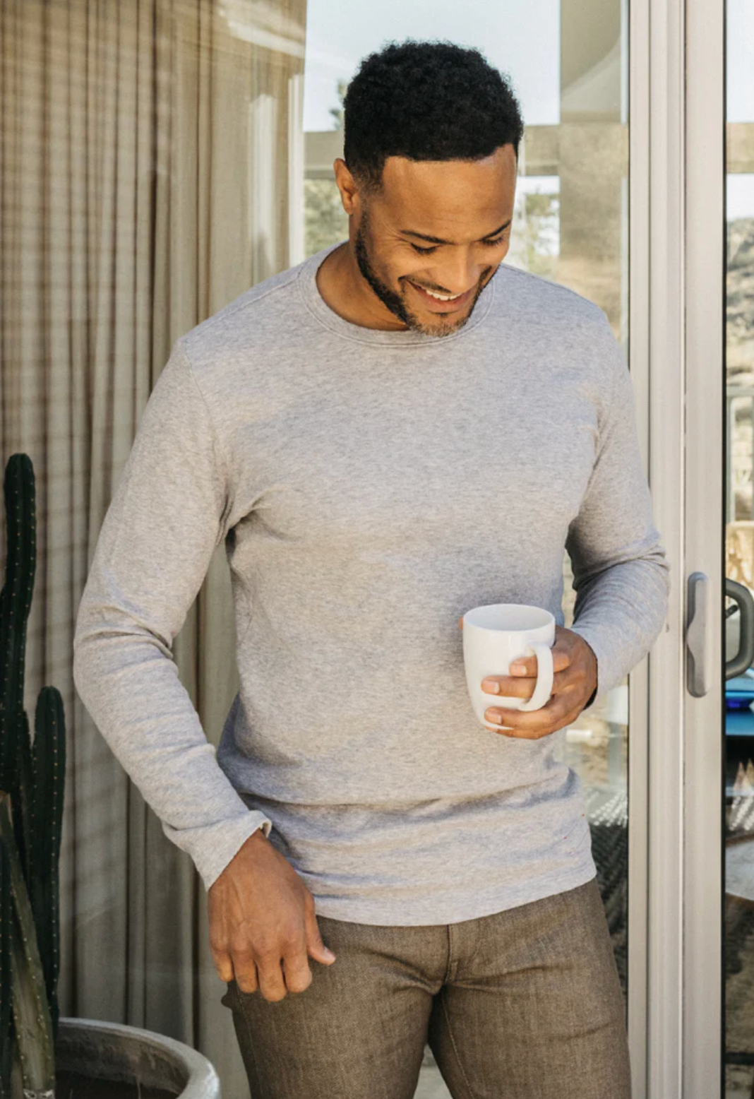 Kato The Drill Long Sleeve Knit Crewneck