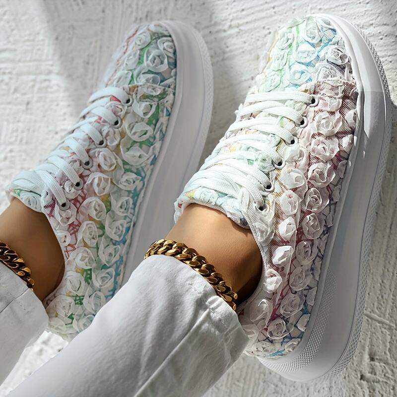 Women's Design Floral 3D Orthopedic Sneakers