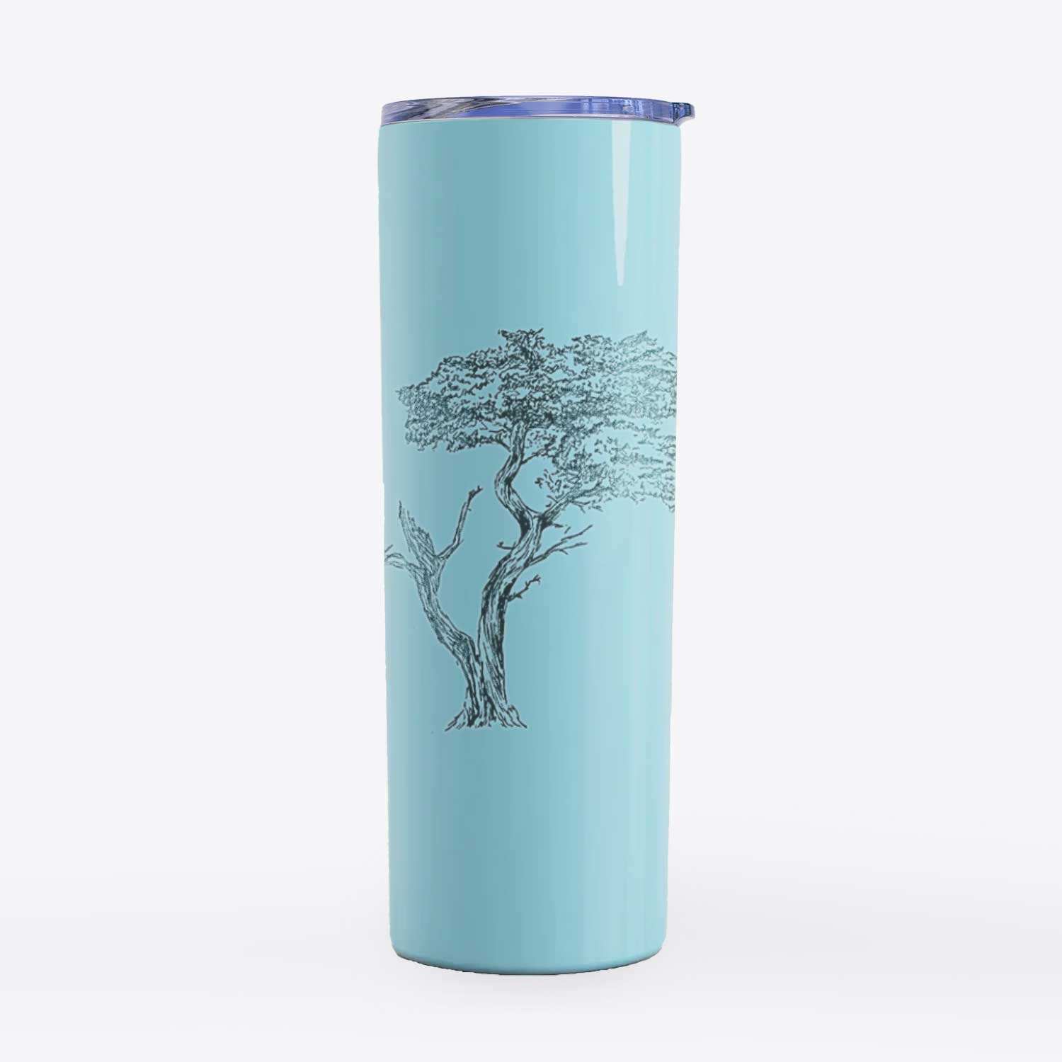 The Lone Cypress - Cupressus Macrocarpa - Monterey Cypress - 20oz Skinny Tumbler