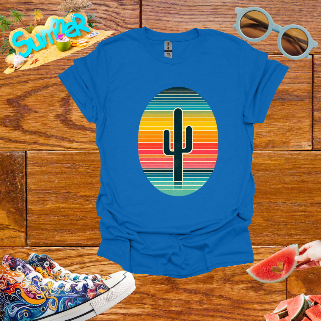 ZCKBDColorful Cactus T-Shirt