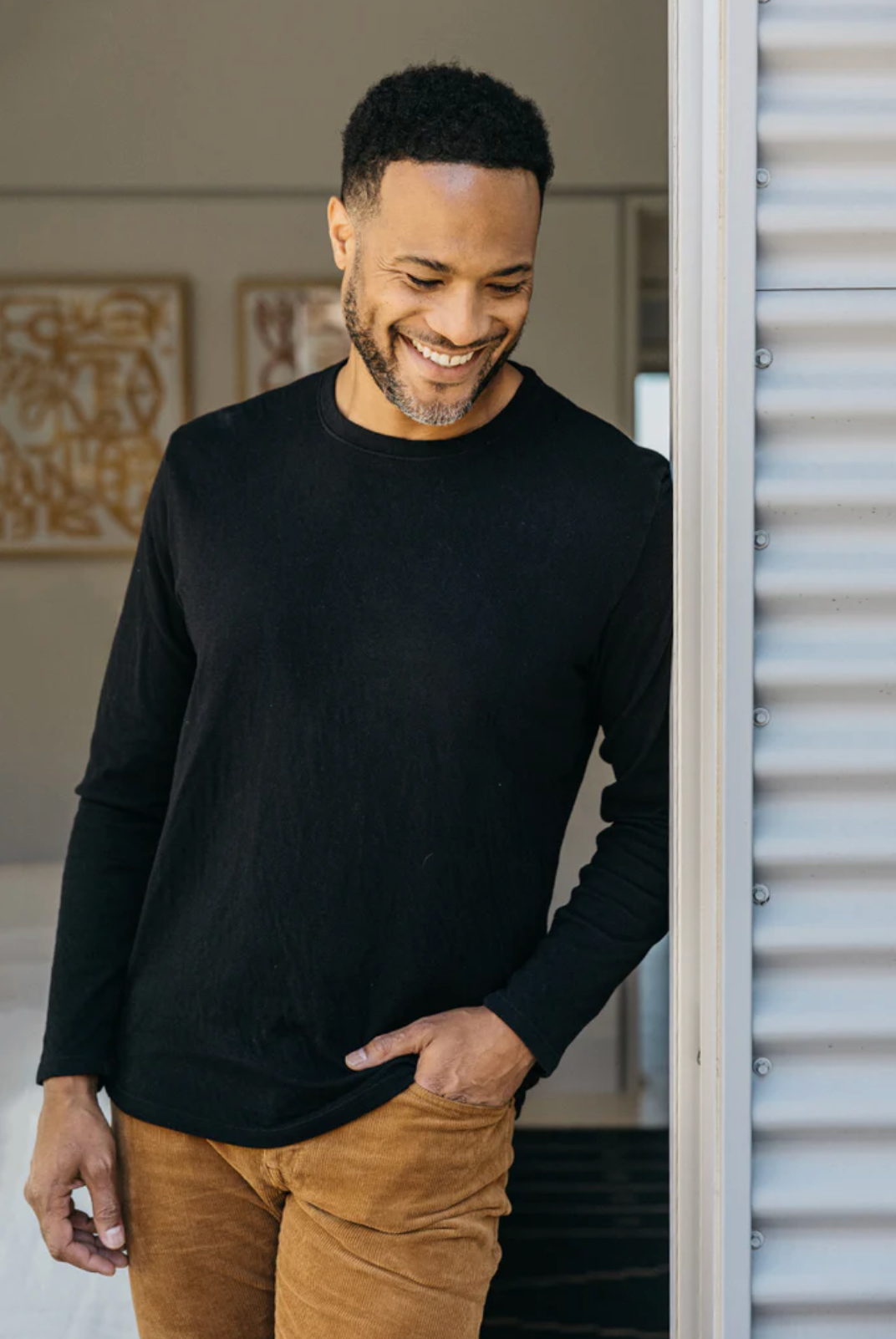 Kato The Drill Long Sleeve Knit Crewneck