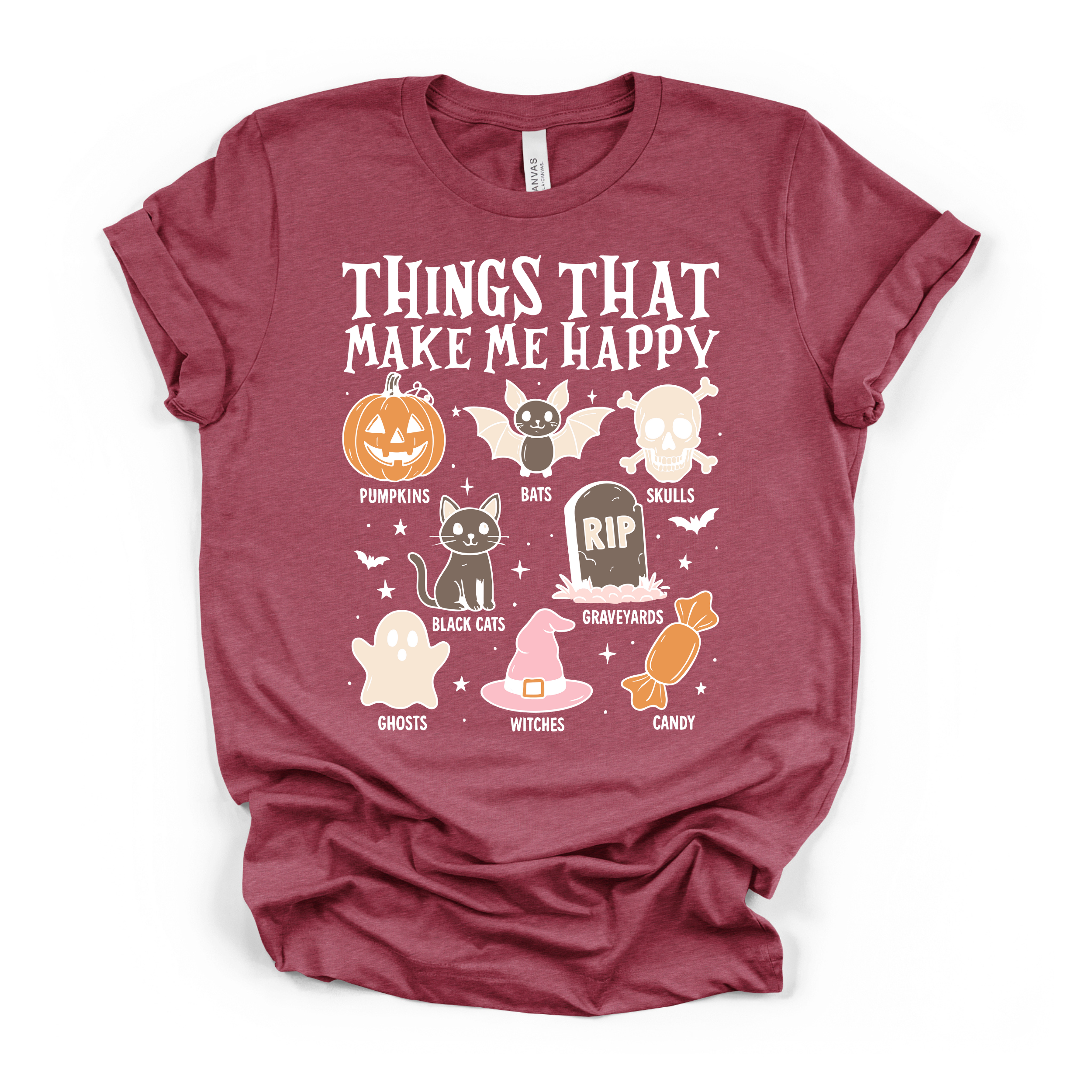 Things That Make Me Happy Halloween T shirt