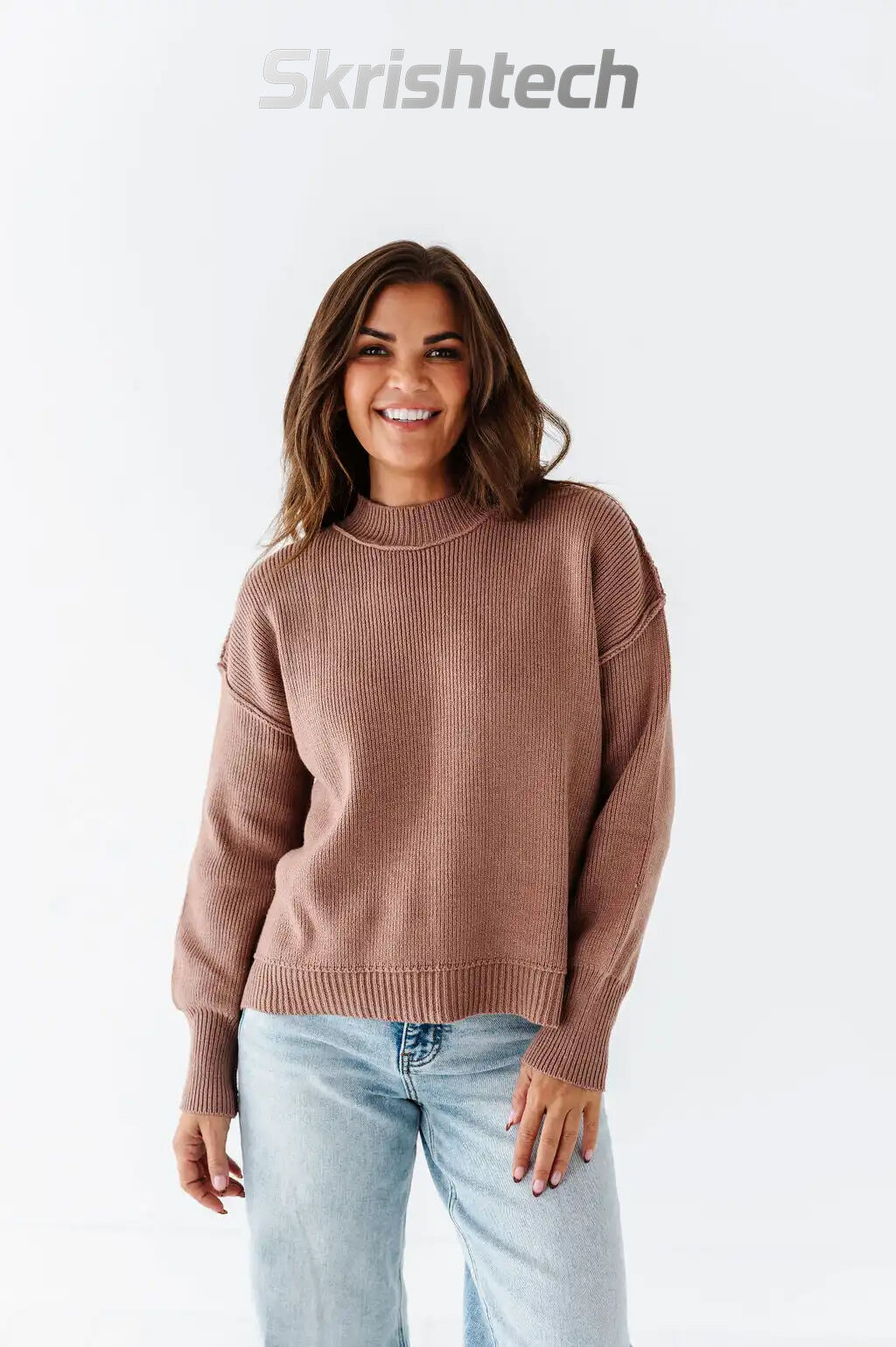 Tristan Drop Shoulder Sweater - Size 3X Left