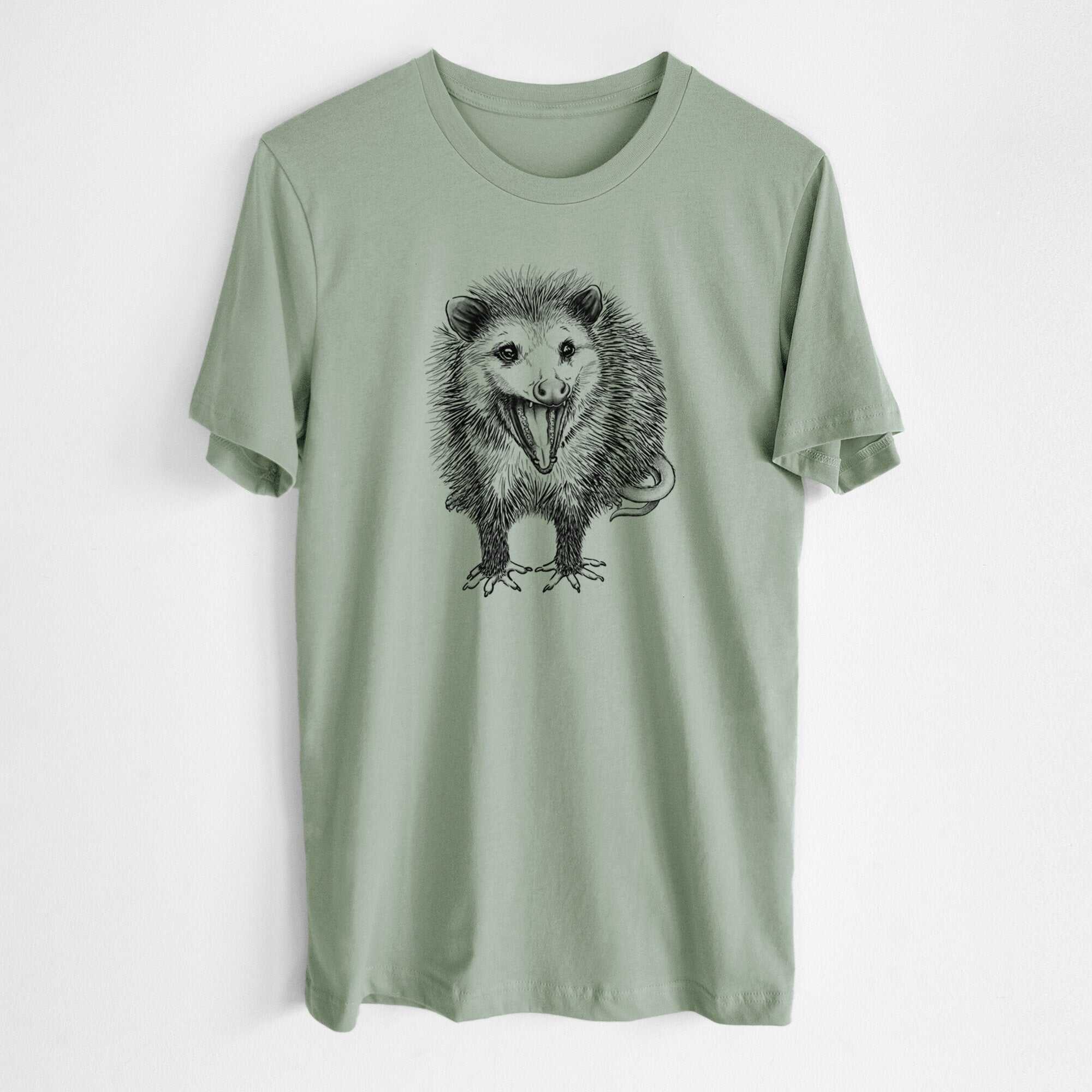 Hissing Opossum - Didelphidae - Lightweight 100% Cotton Unisex Crewneck