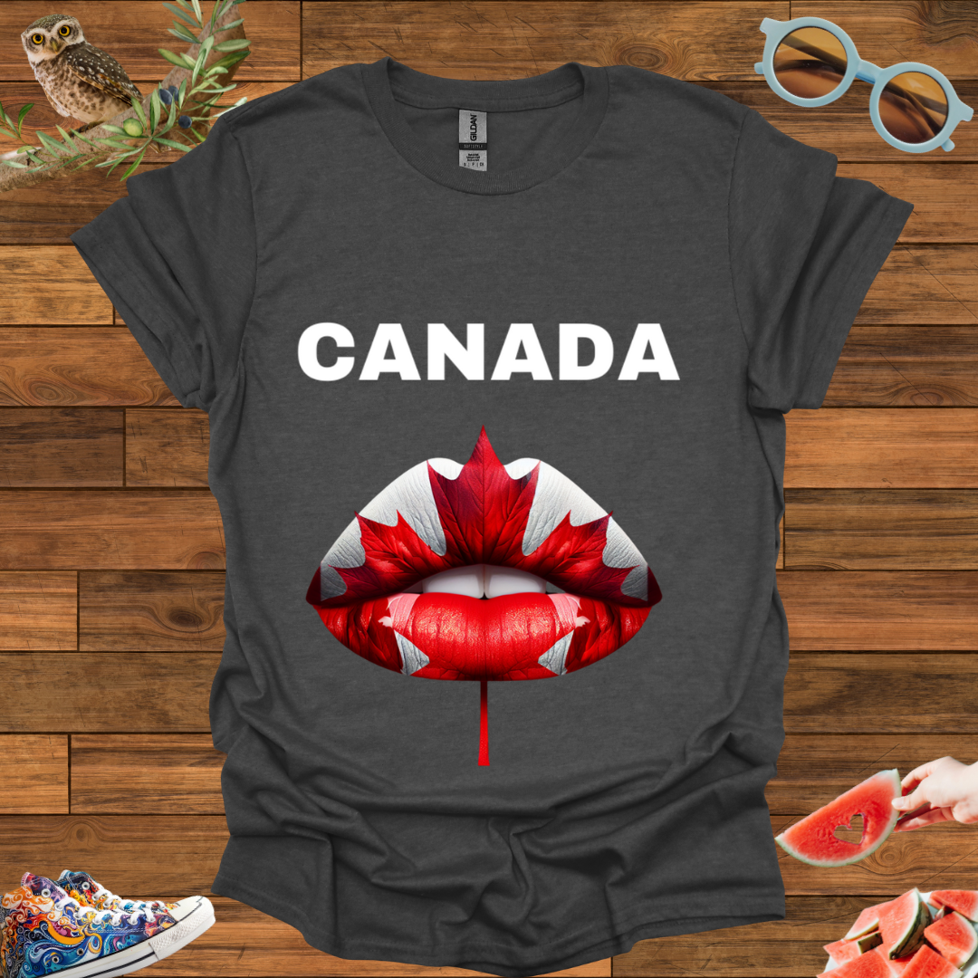 ZCKBDCanada lip T-Shirt