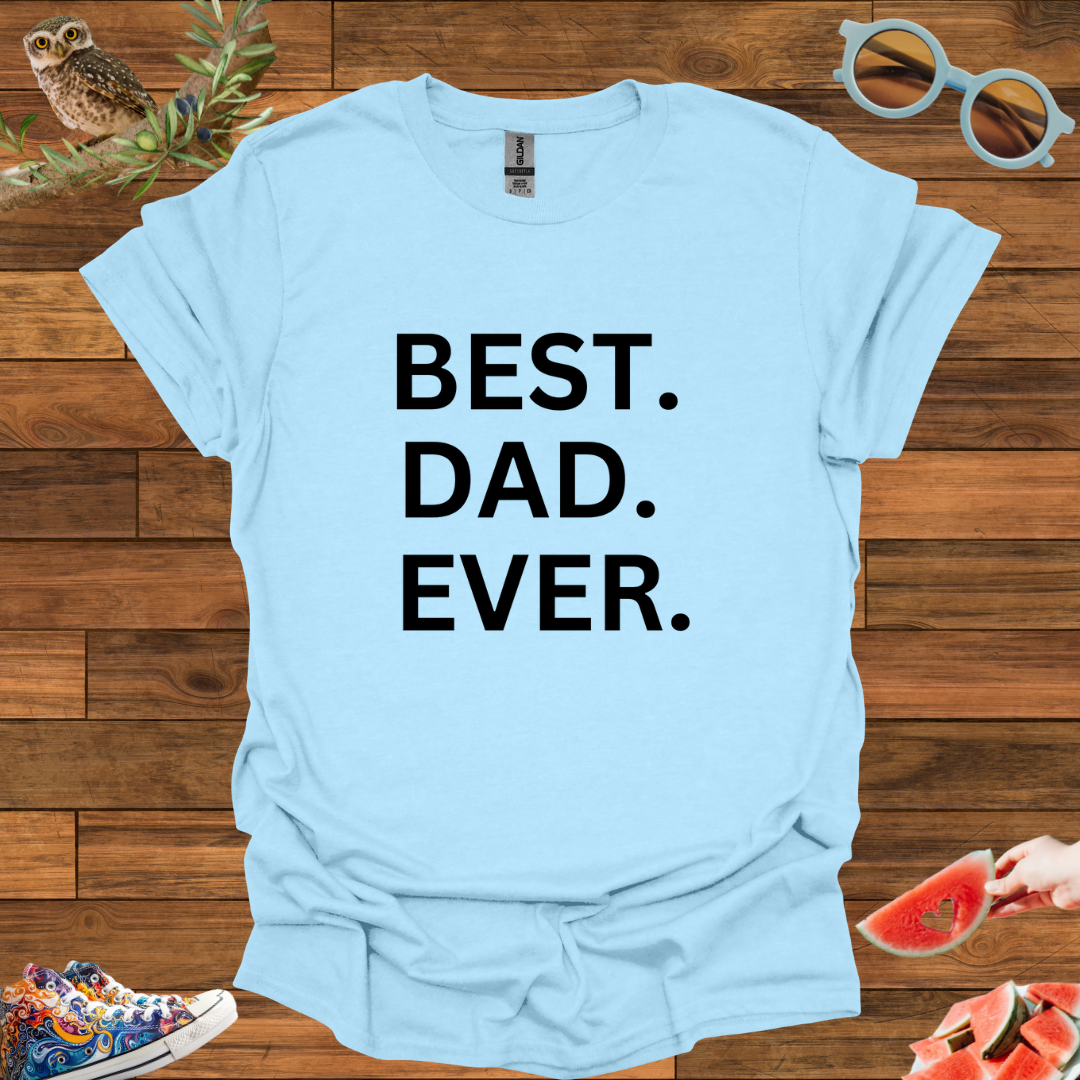 ZCKBDBEST DAD EVER T-Shirt