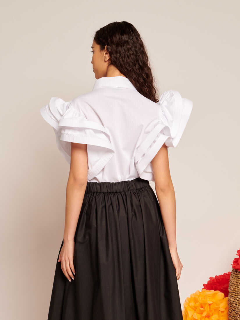 Gabriel Ruffles Blouse
