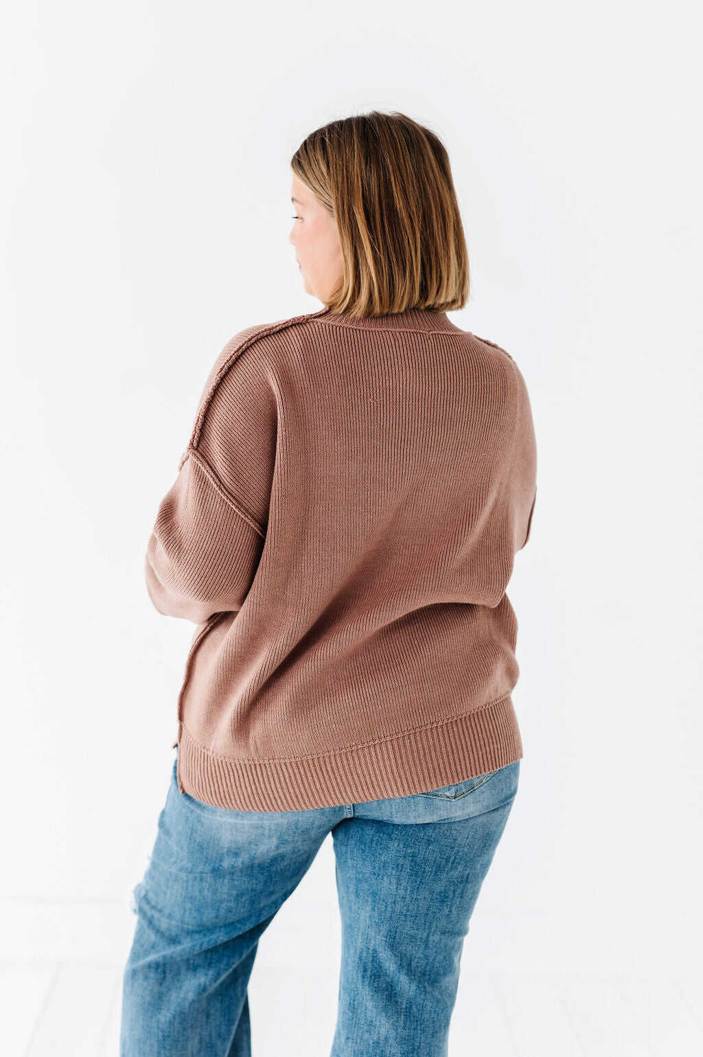 Tristan Drop Shoulder Sweater - Size 3X Left