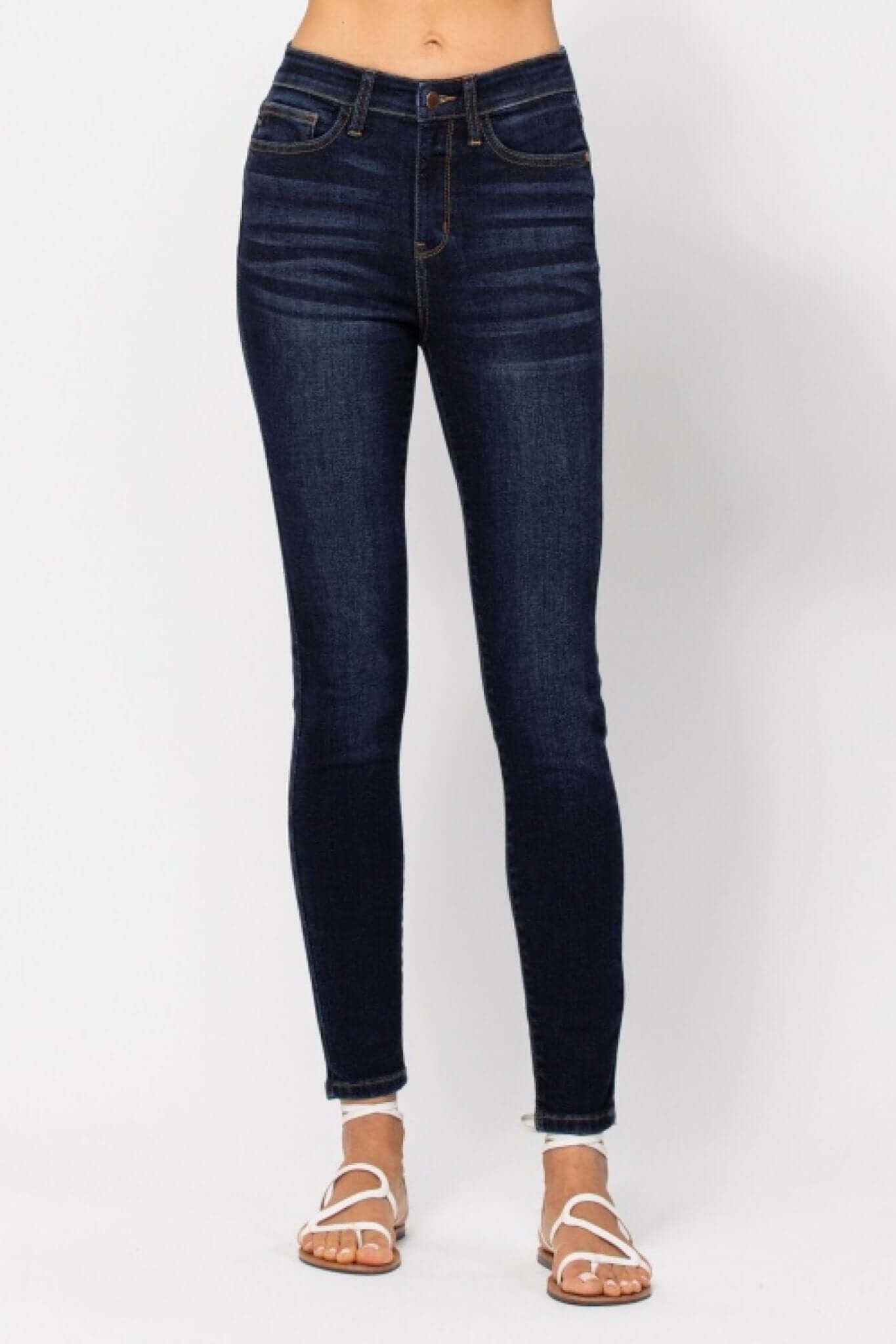 Judy Blue Jeans Classic Dark Wash High Rise Skinny