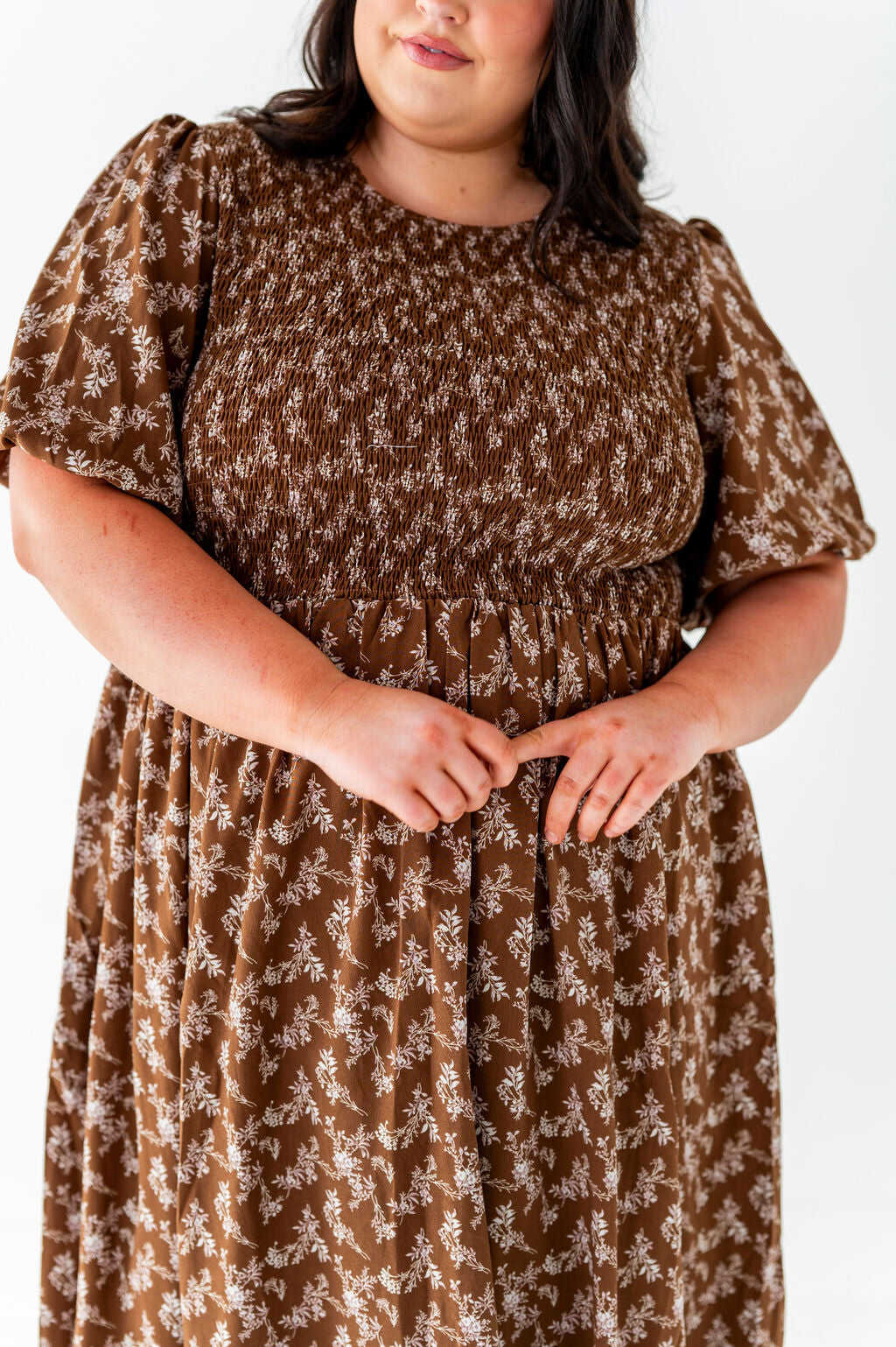 Mallory Smocked Dress - Size Small, 2X, & 3X Left