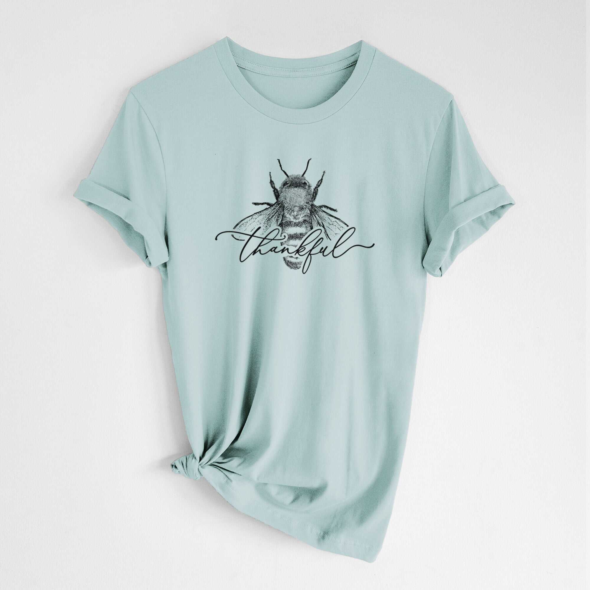 Bee Thankful - Lightweight 100% Cotton Unisex Crewneck