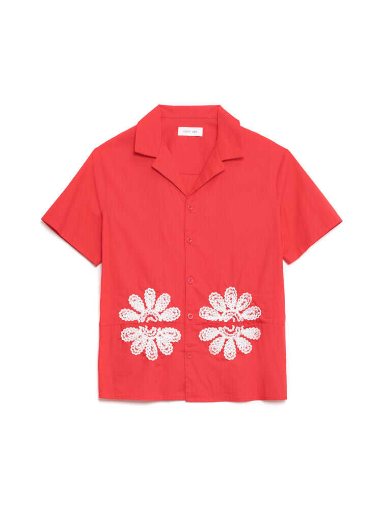 Rosario Trimmed Pockets Shirt