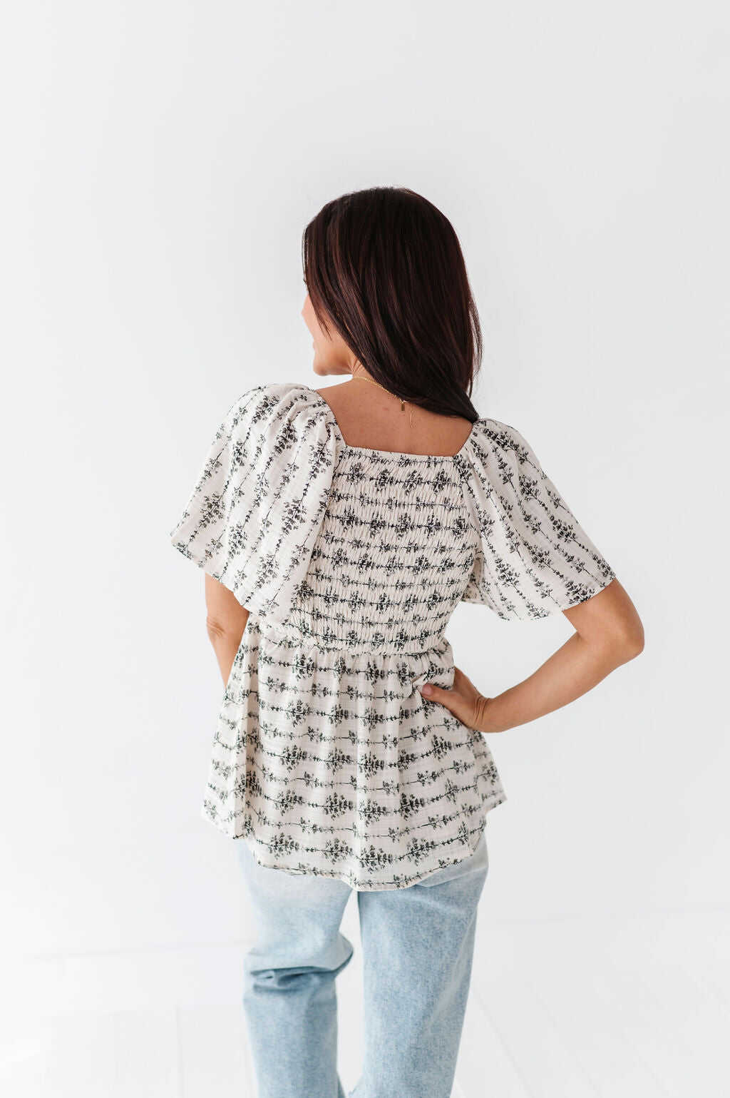 Vanessa Smocked Top