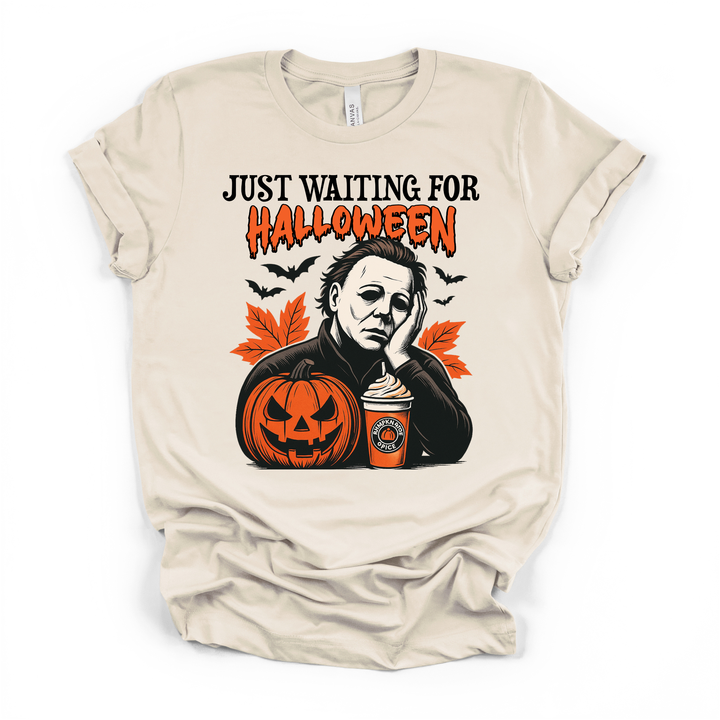 Just Waiting For Halloween T Shirt