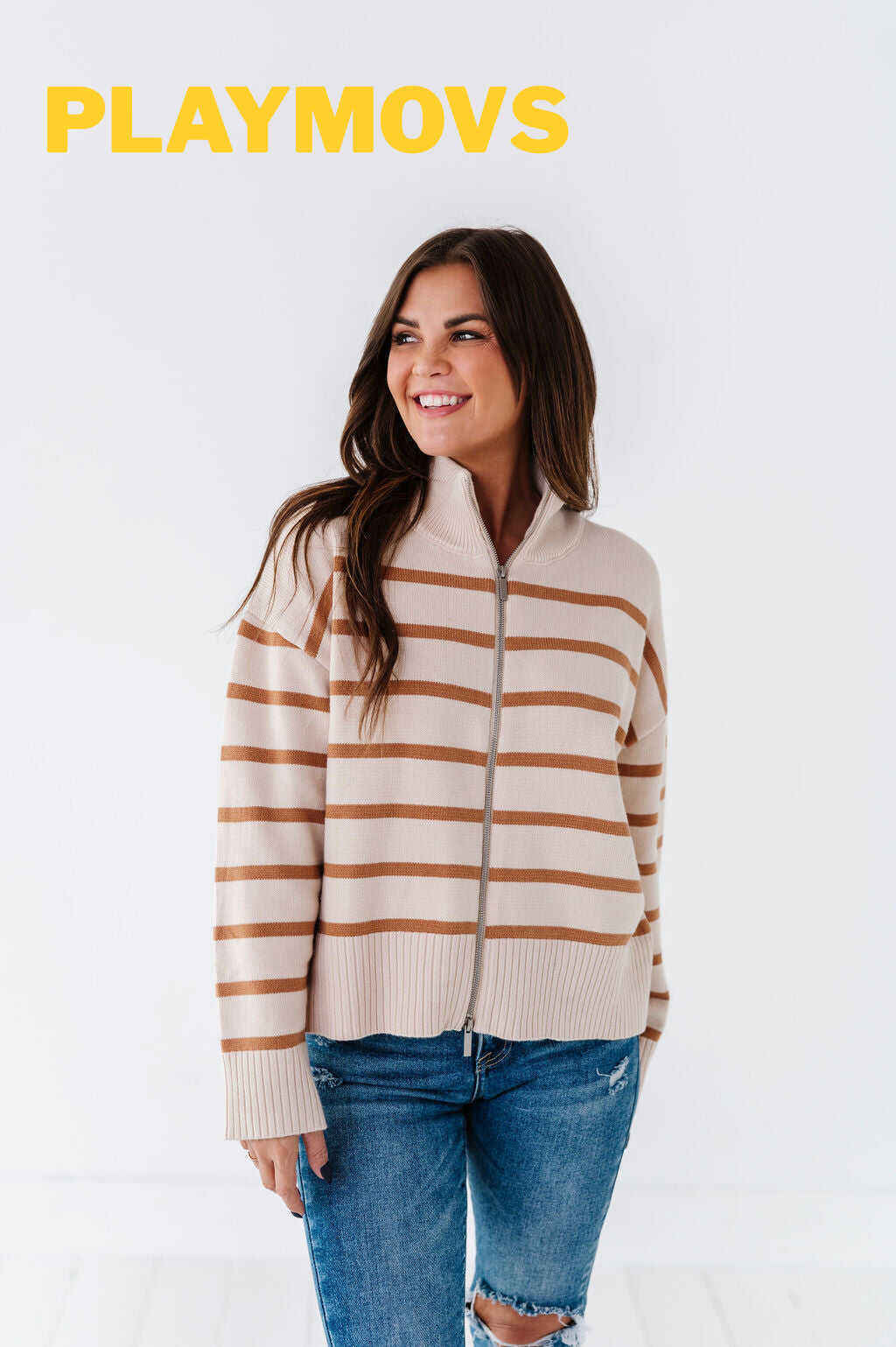 Sedona Zip Up Sweater - Size Small, Large, & XL Left