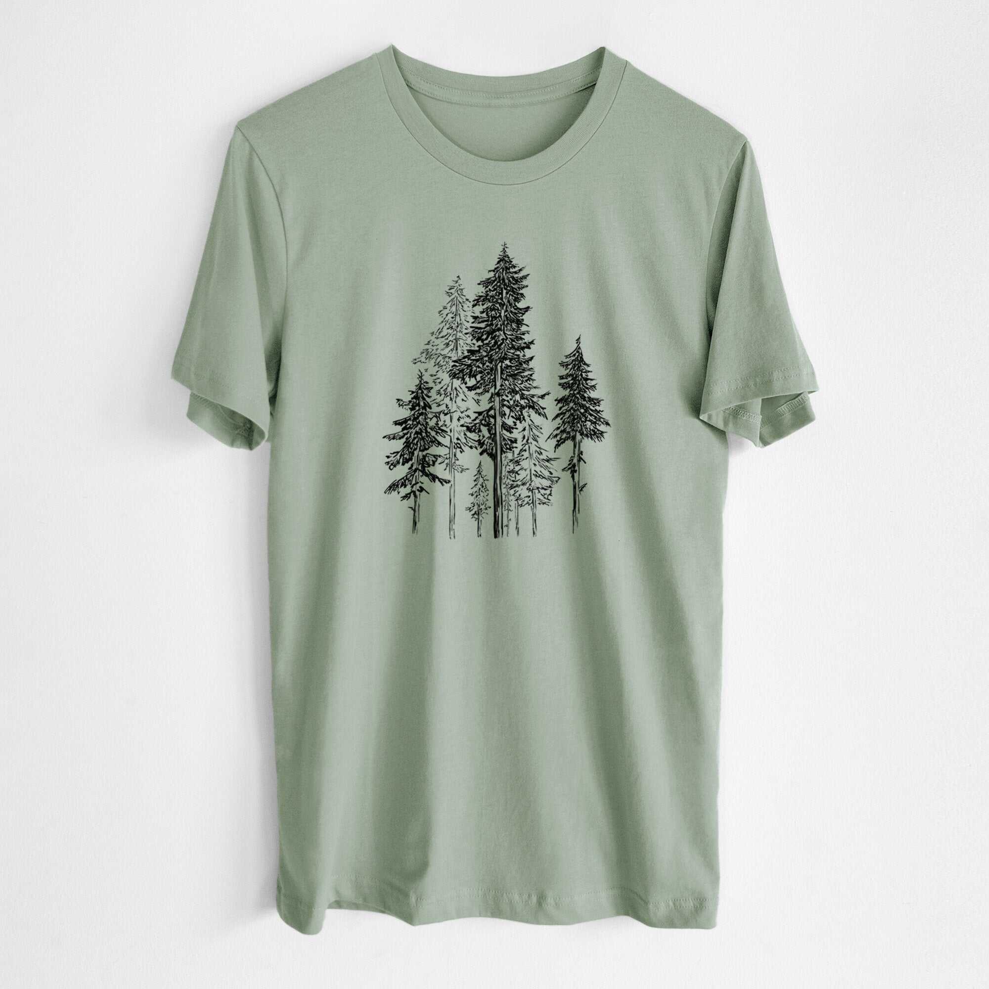 Hemlock Forest - Lightweight 100% Cotton Unisex Crewneck