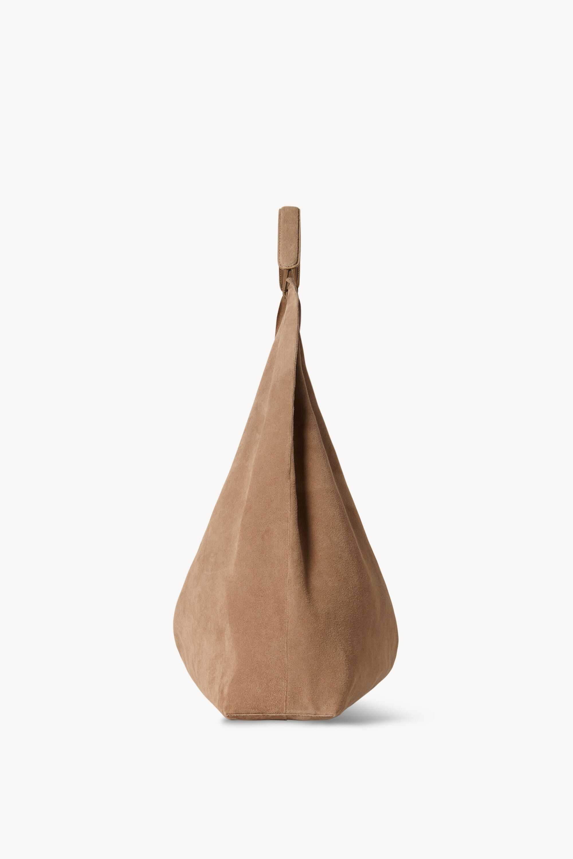 Bindle Three Bag in Suede