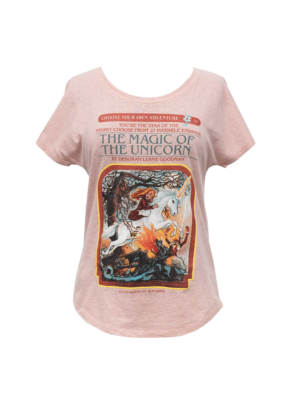 Choose Your Own Adventure: The Magic of the Unicorn Women's Relaxed Fit T-Shirt